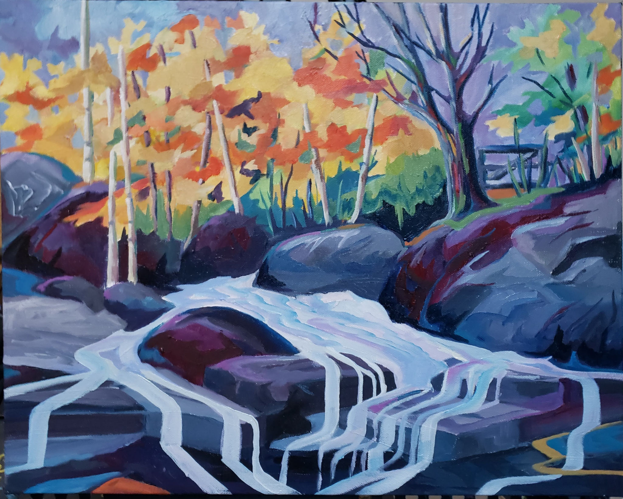 LOST CREEK 16 x 20 oil 