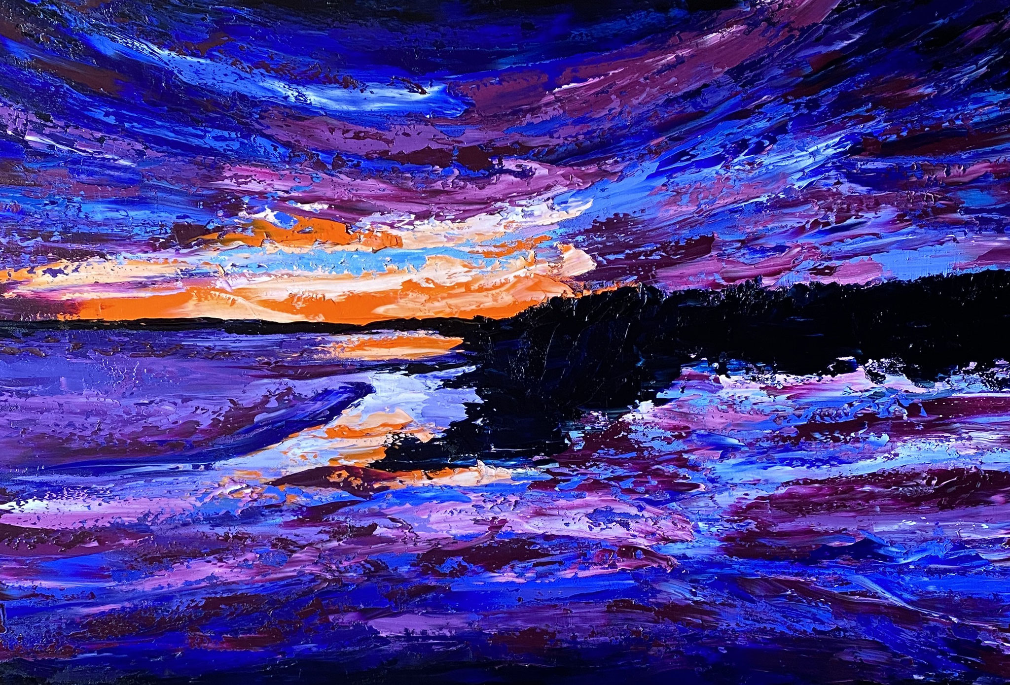 TIME TO GO 24 x 36  oil on canvas