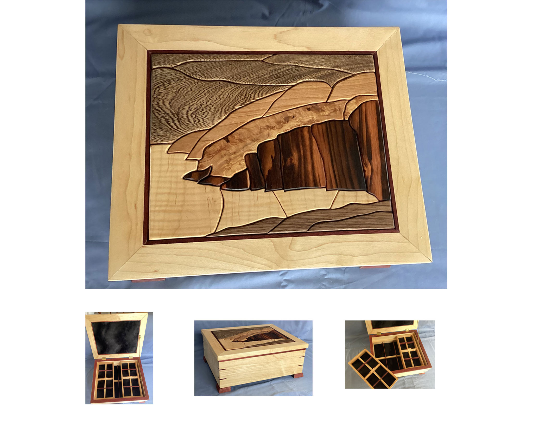 NORTH SHORE SUPERIOR maple, purpleheart, various by Murray Finn 