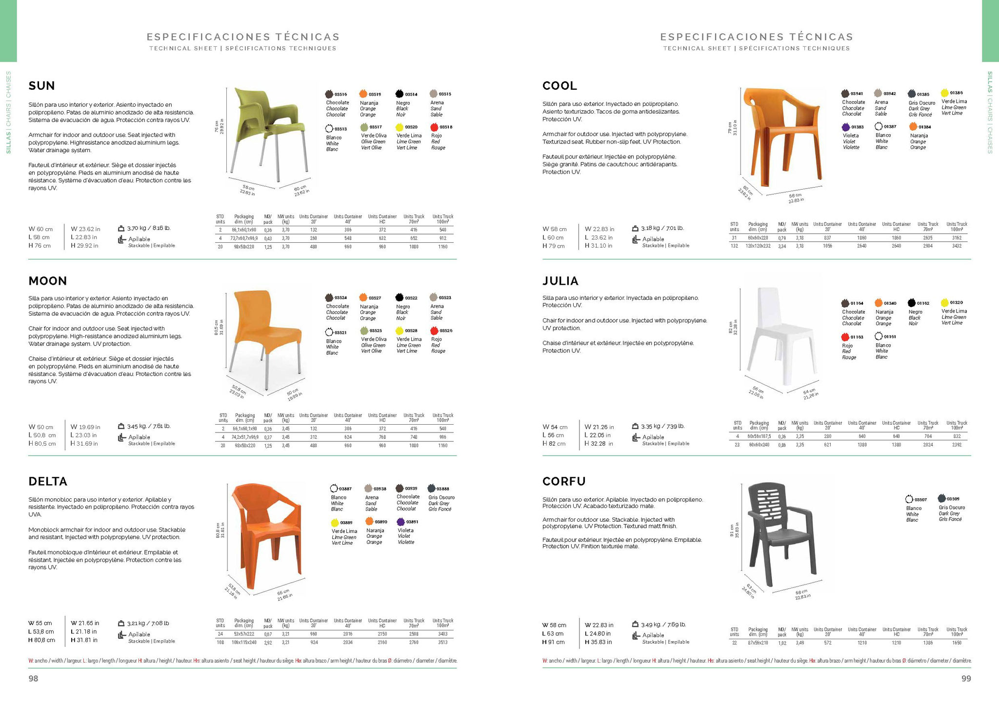 4h4455 evento design sedie