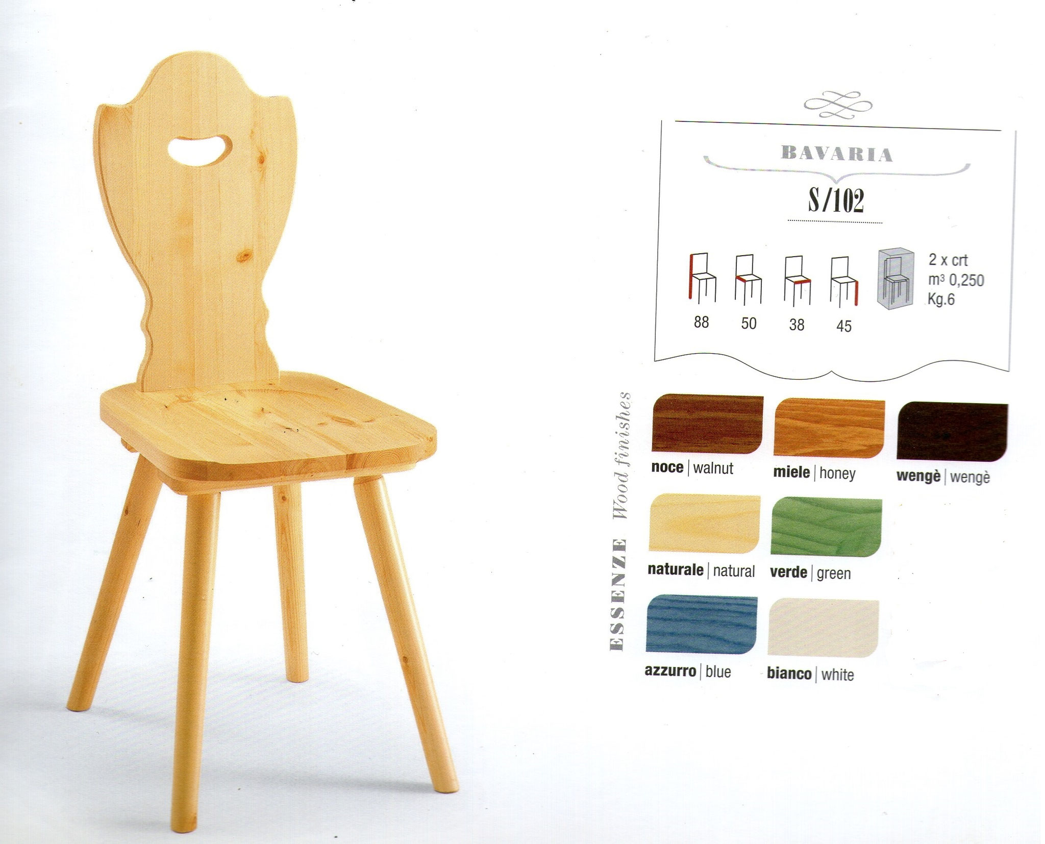 SEDIA BAVARIA S/102