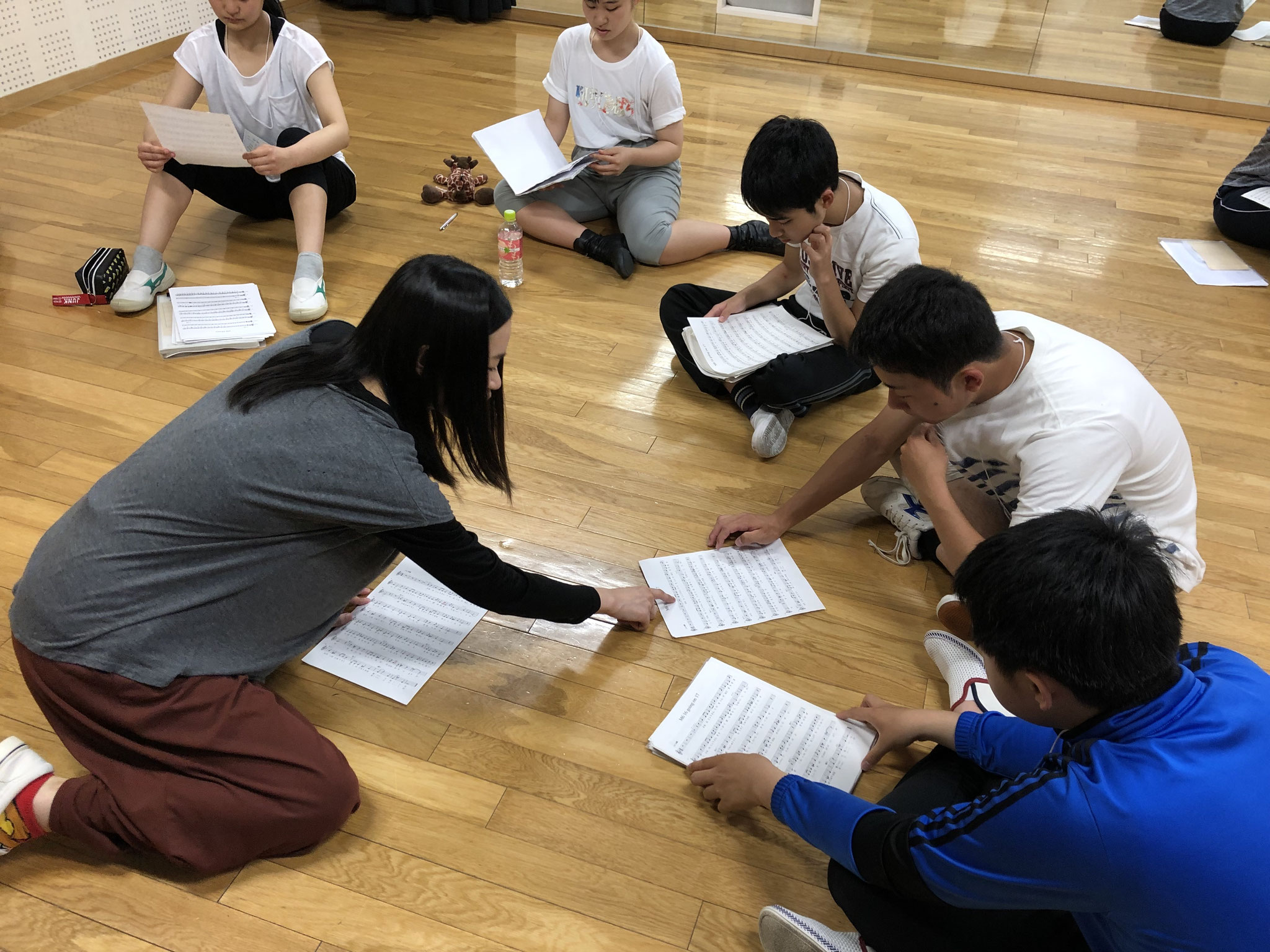 難しい音取りも一緒に丁寧にやっていきます