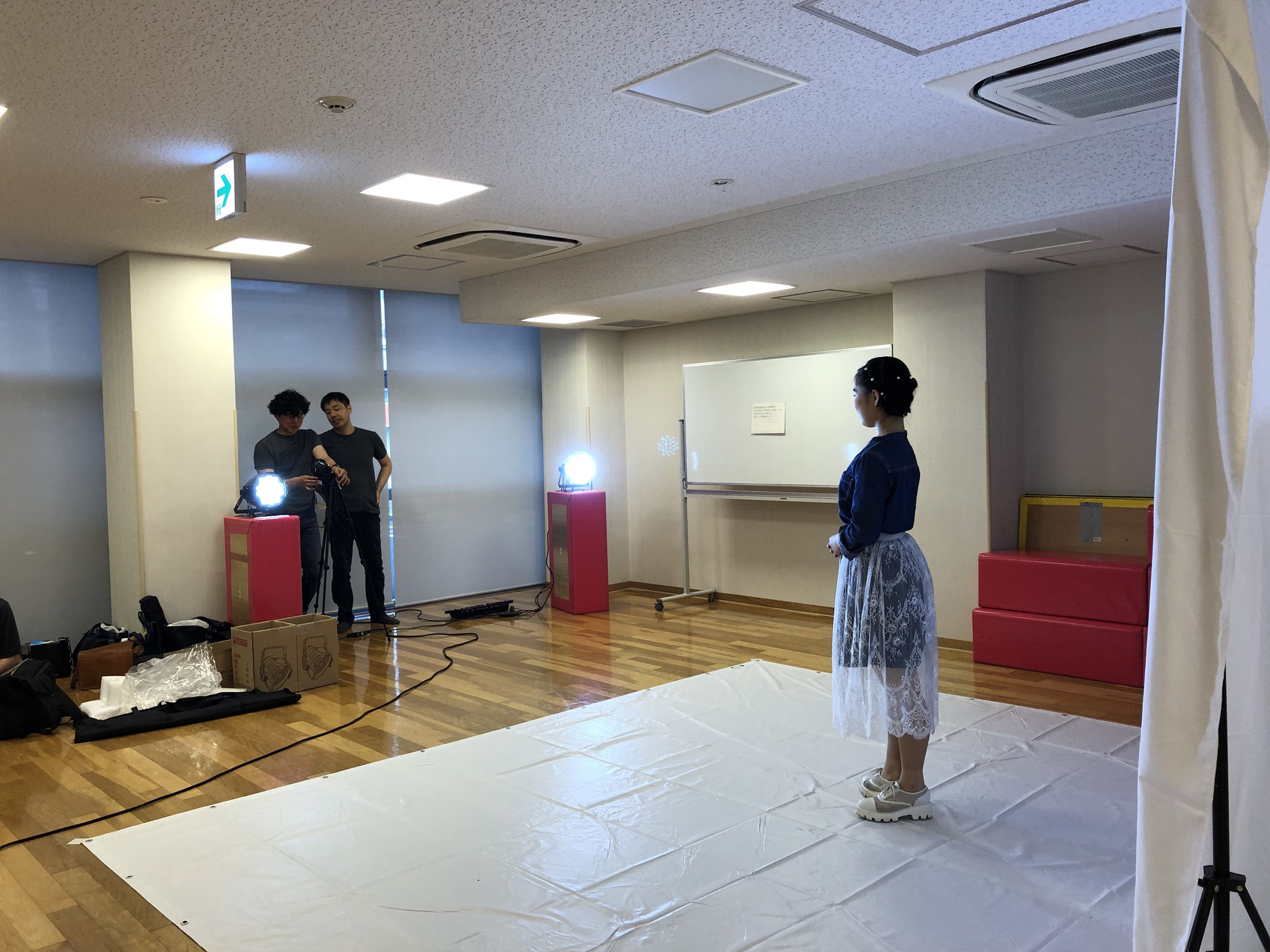 チラシの写真撮影