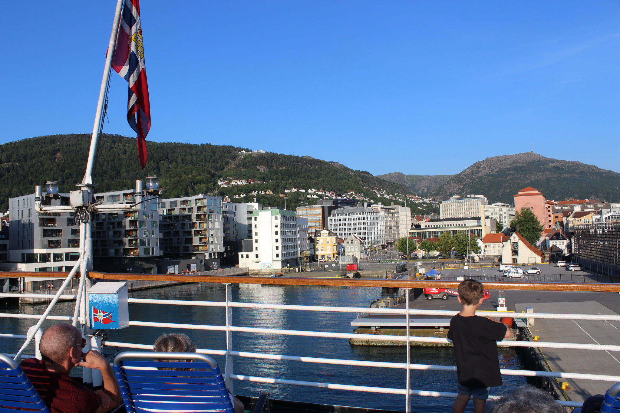 Abfahrt ab Bergen