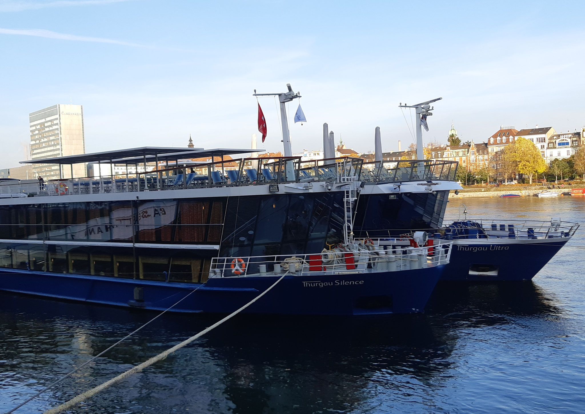 Startbereit für die gemütliche Flussfahrt
