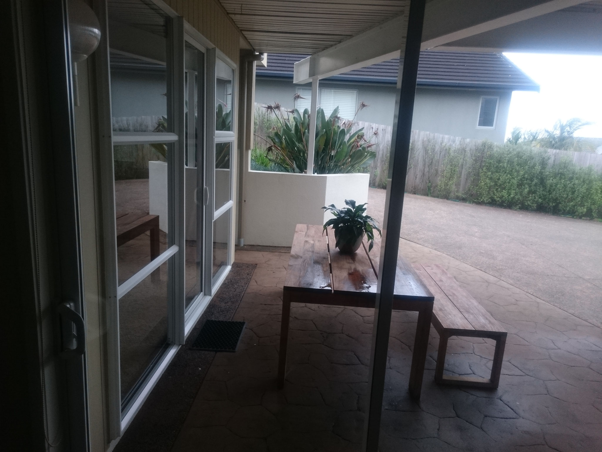 16.5. Unsere Veranda