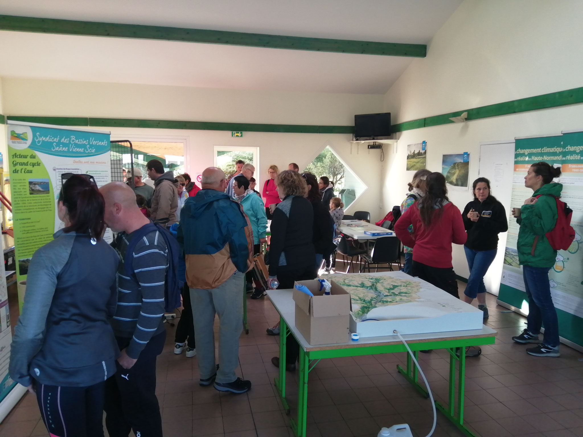 Espace pédagogique installé au camping de Quiberville-Sur-Mer.