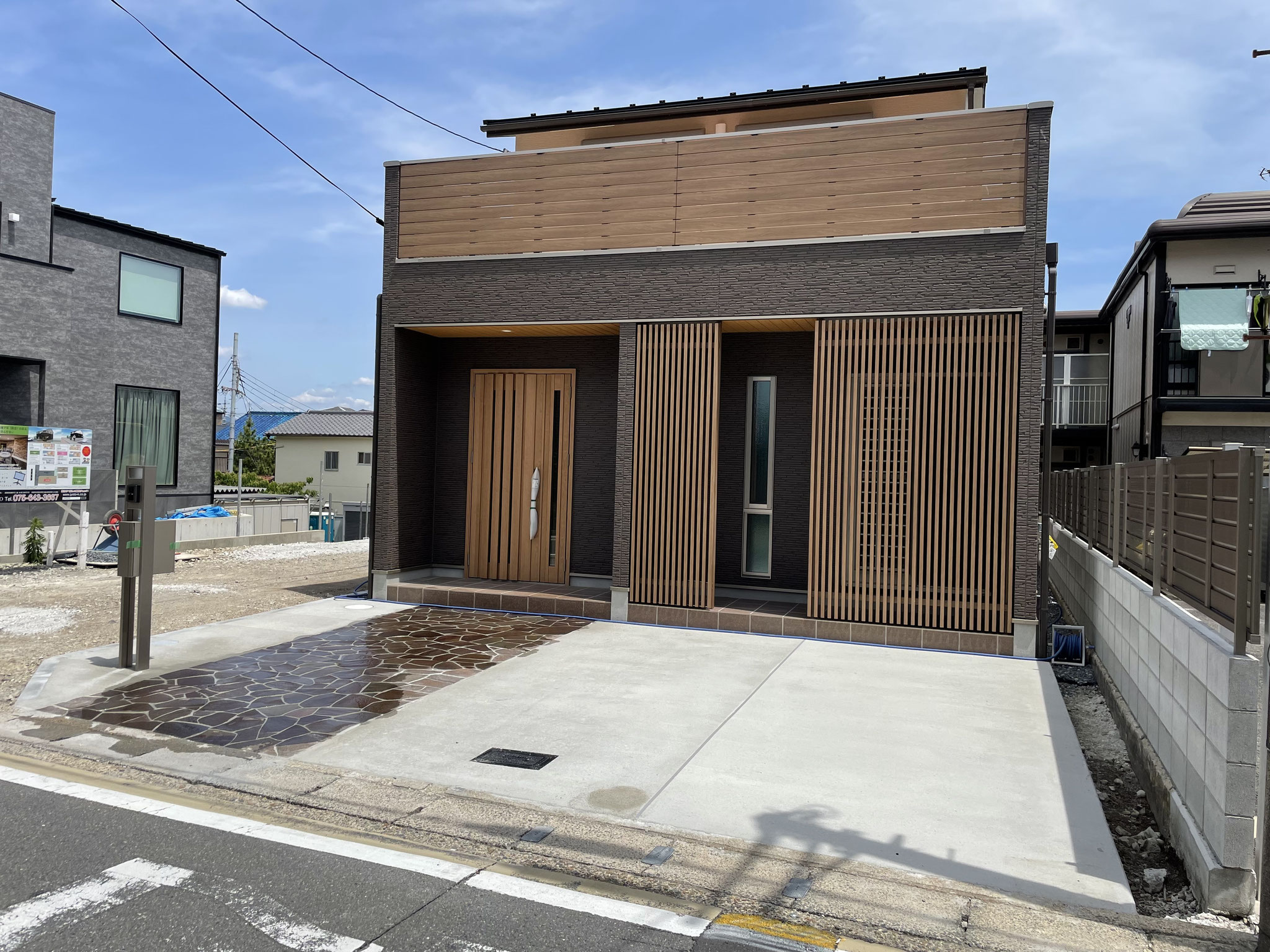 A号地完成写真1