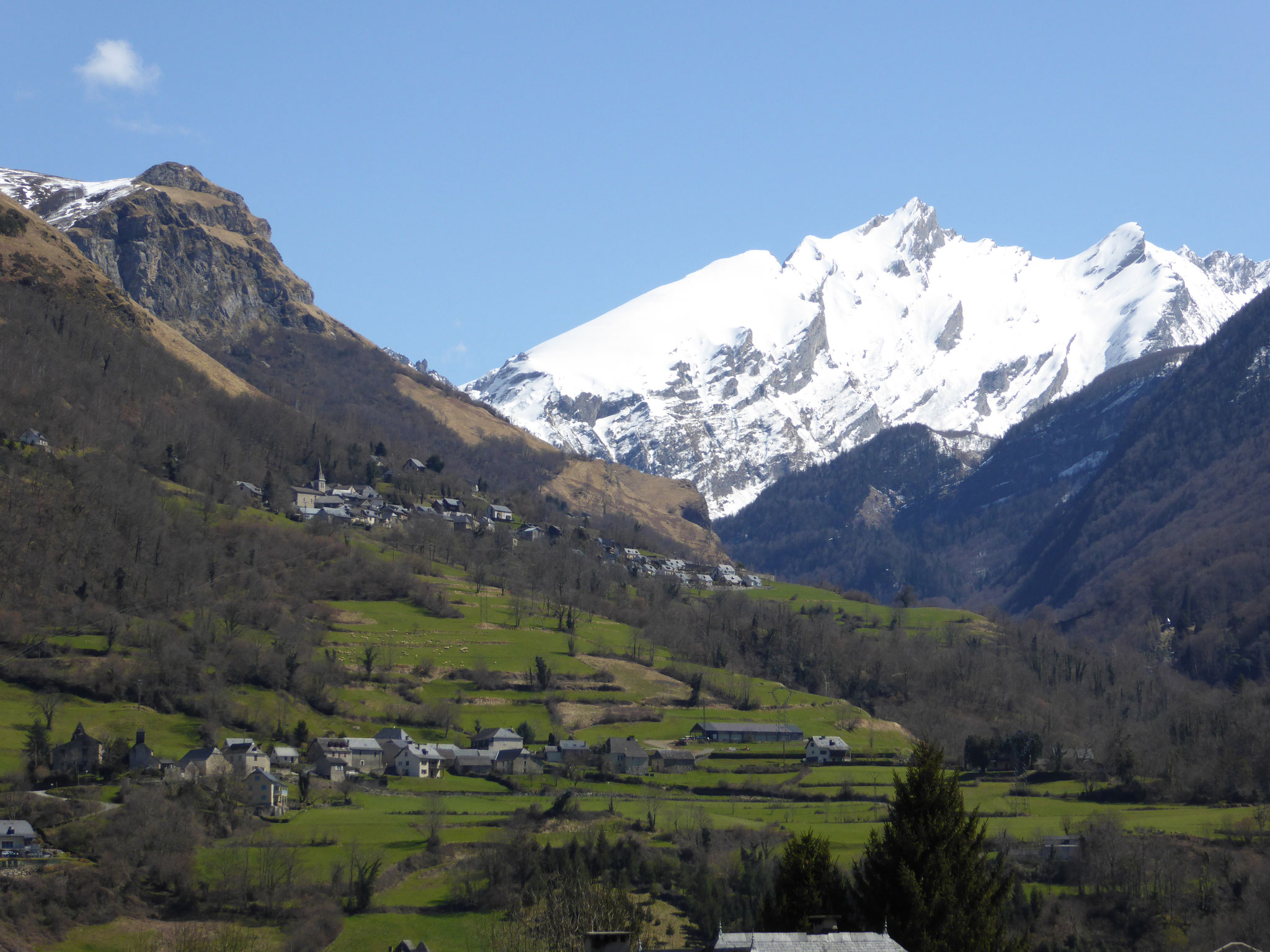 Vue du balcon du refuge des marmottes