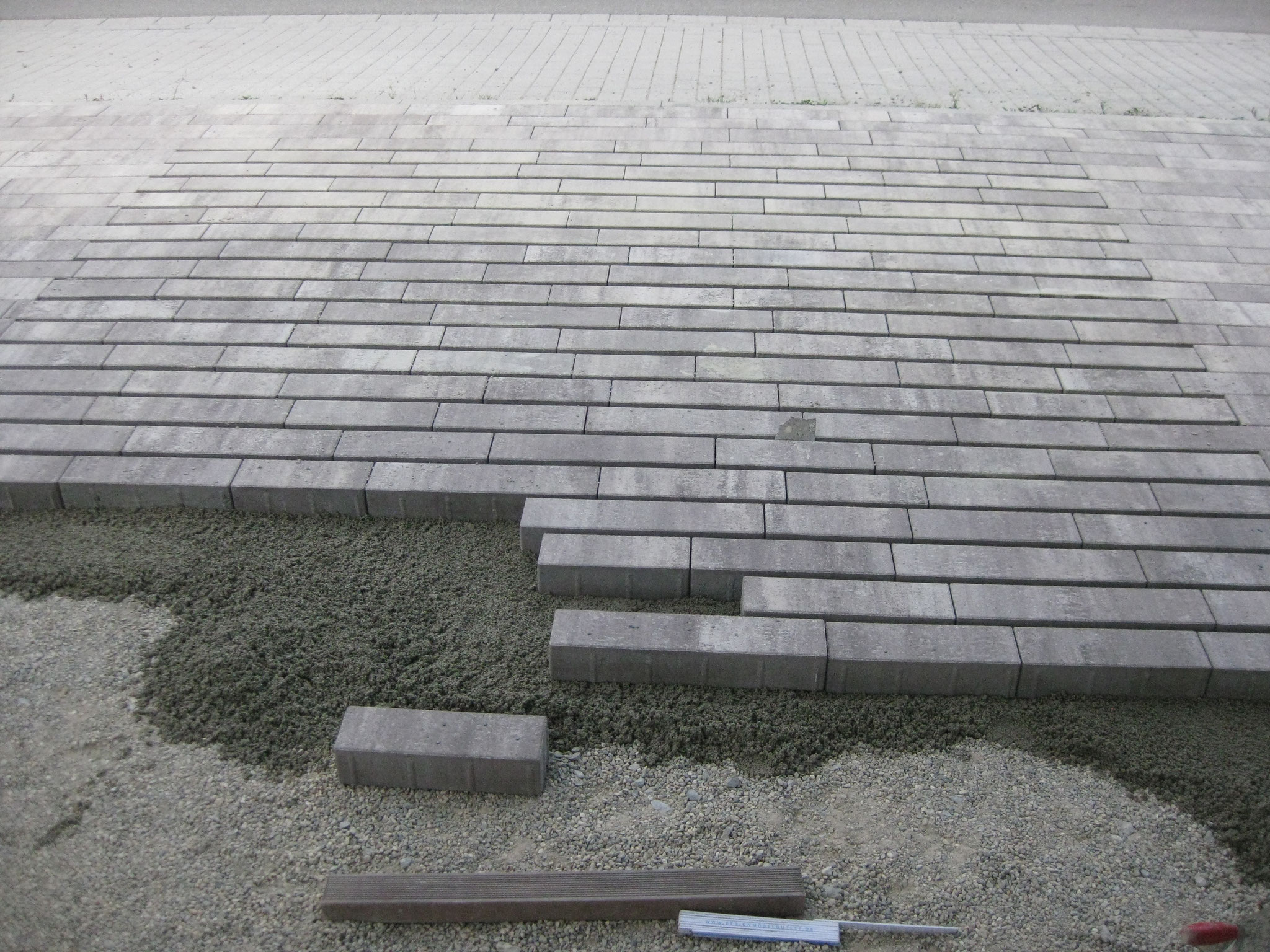 Außenarbeiten - Unser Weg zum Haus