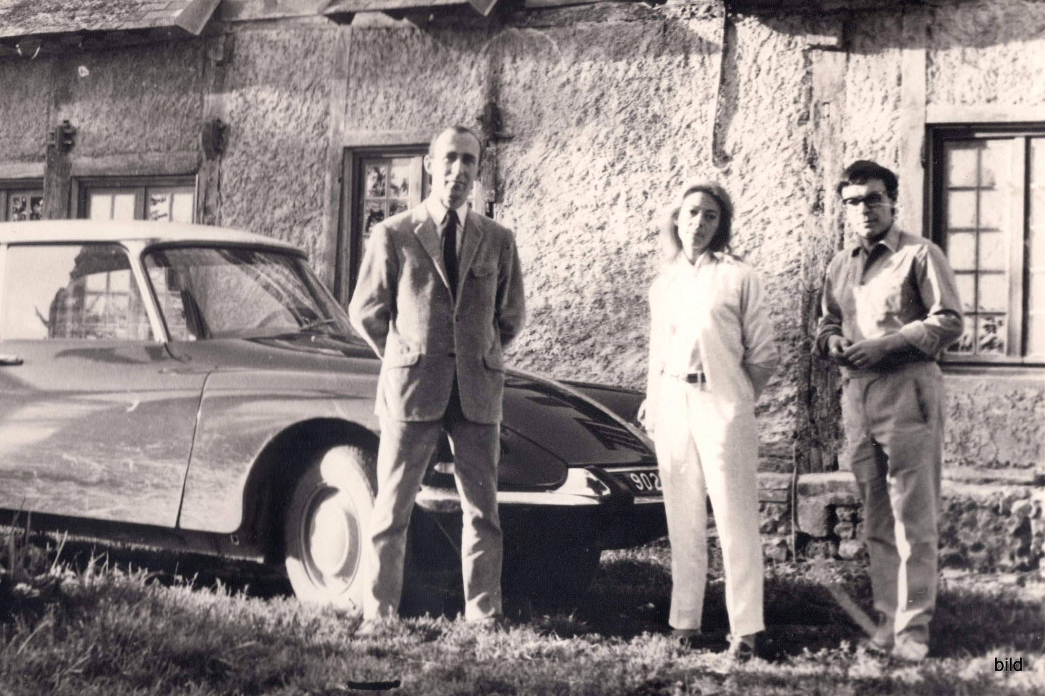 Zu Gast bei Nikos Kessanlis, Normandie 1967 · Στού Νίκου Κεσσανλή στή Νορμανδία.