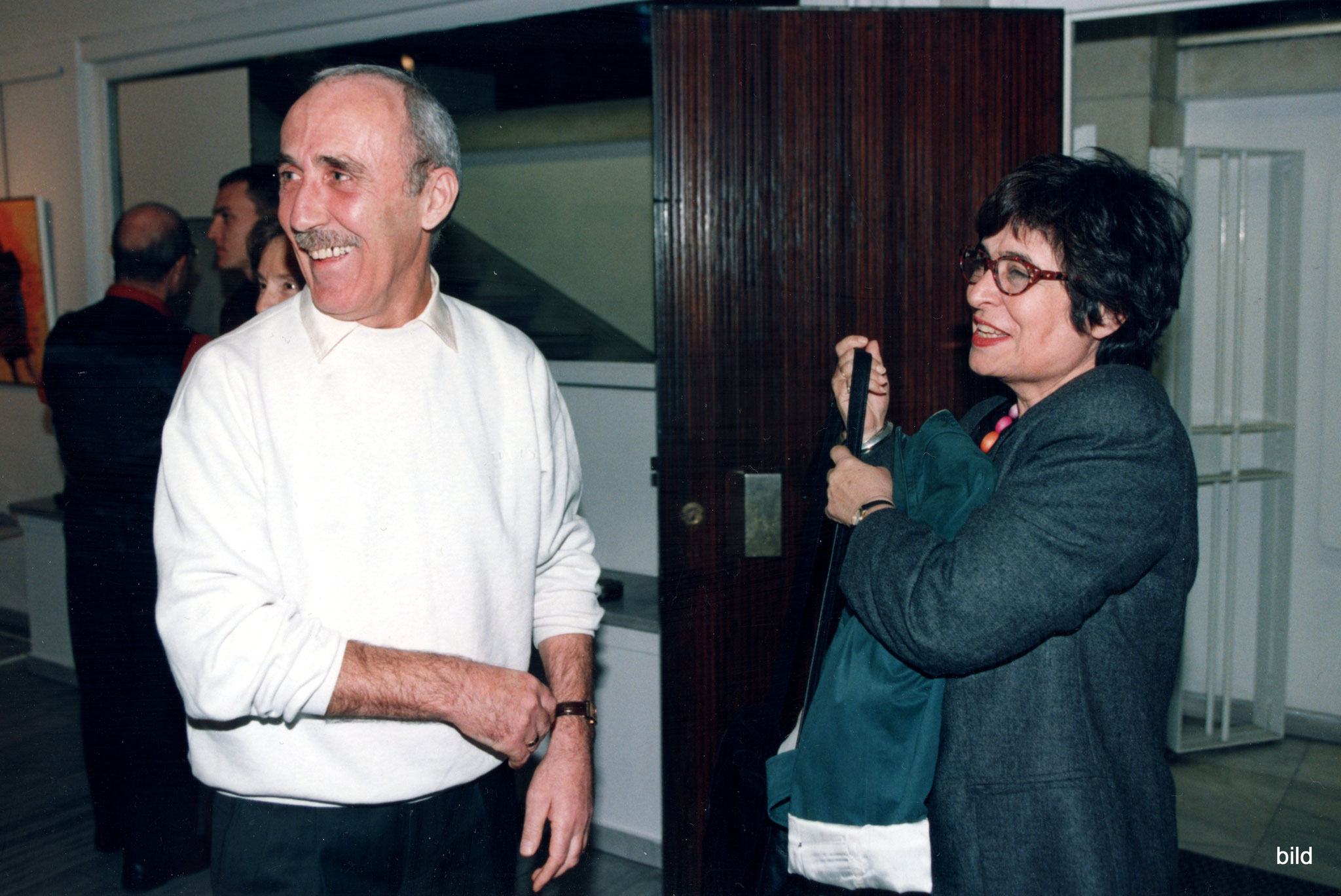 Ausstellung in Athen 1996 (mit Tita Kriezi) · Εκθεση στήν Αθήνα, (μέ την Τιτα Κριεζή).