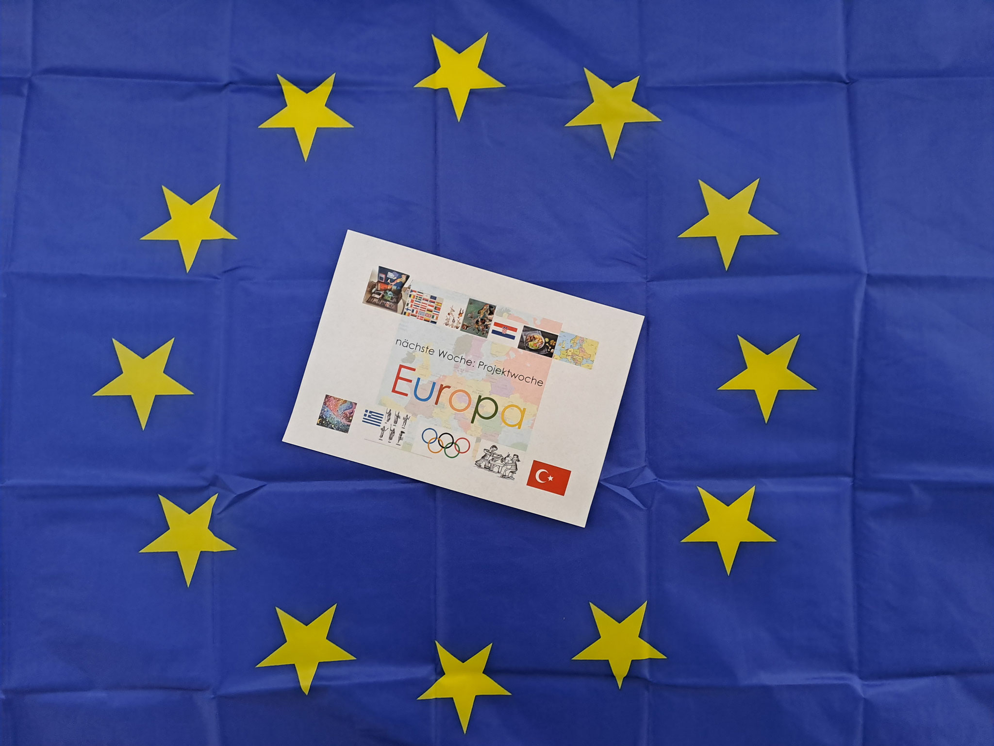 Europa unser Thema der Projektwoche