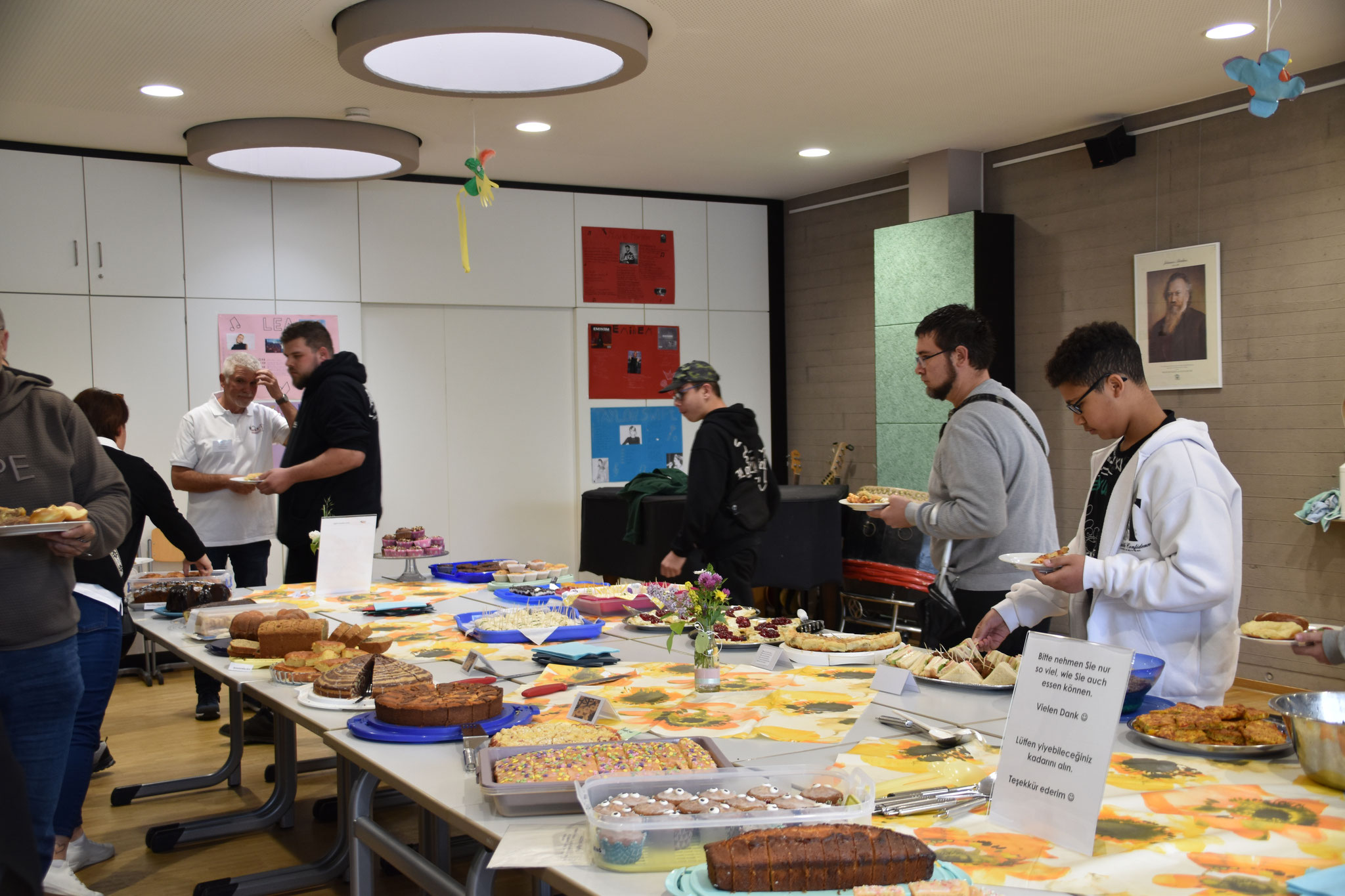 Unser interenationales Buffet