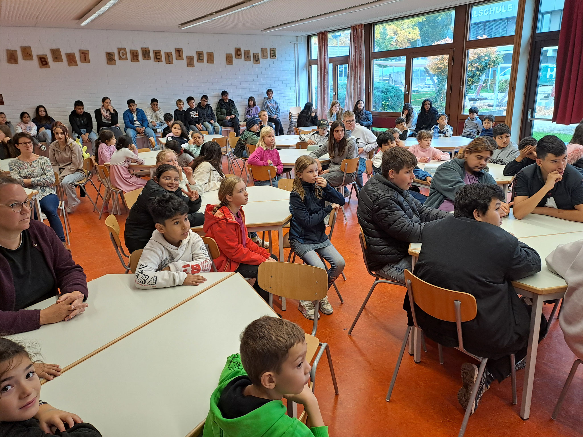 Bei der Kandidaten-Vorstellung