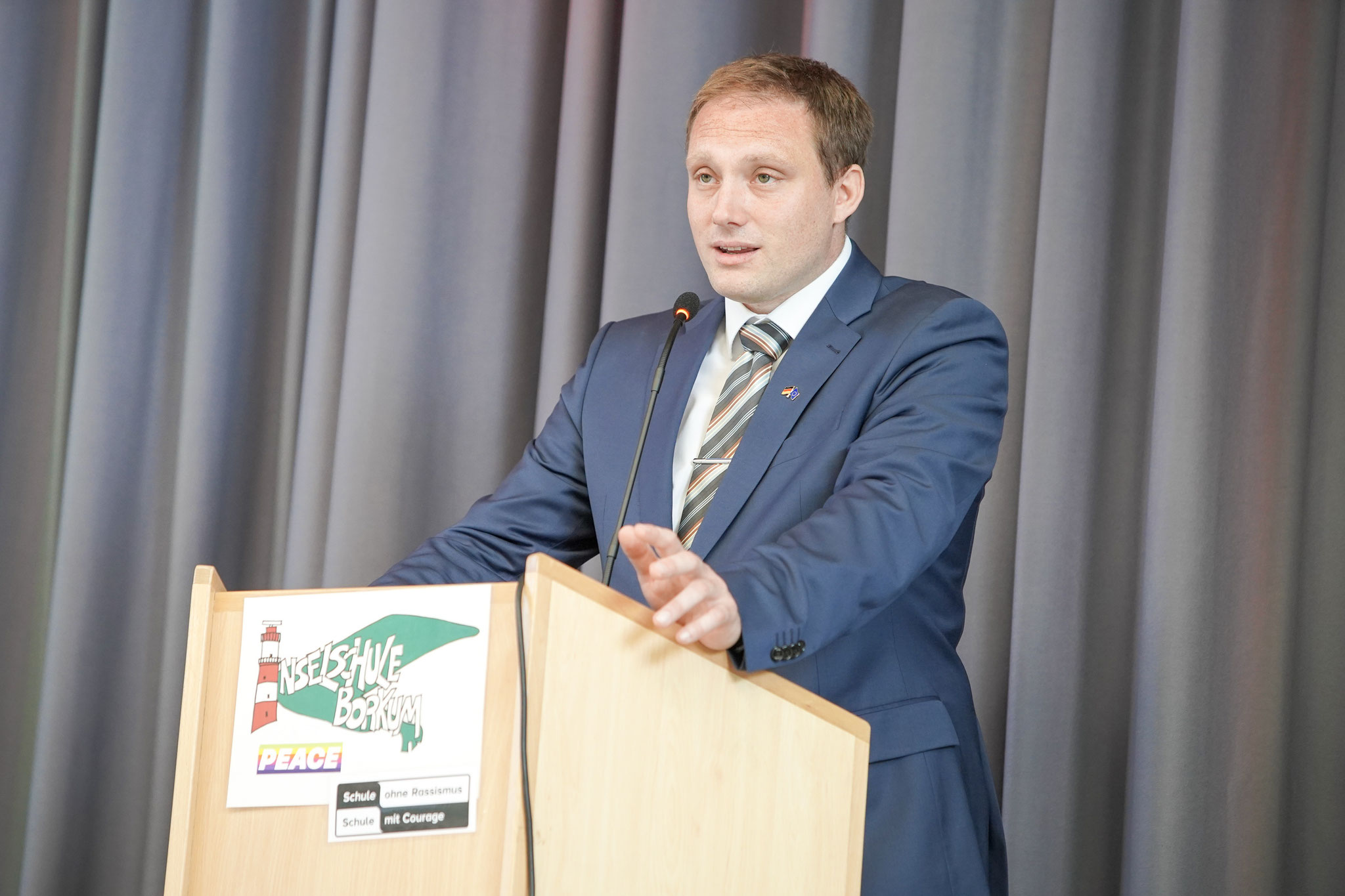 Schulleiter Inselschule Philipp Wenning