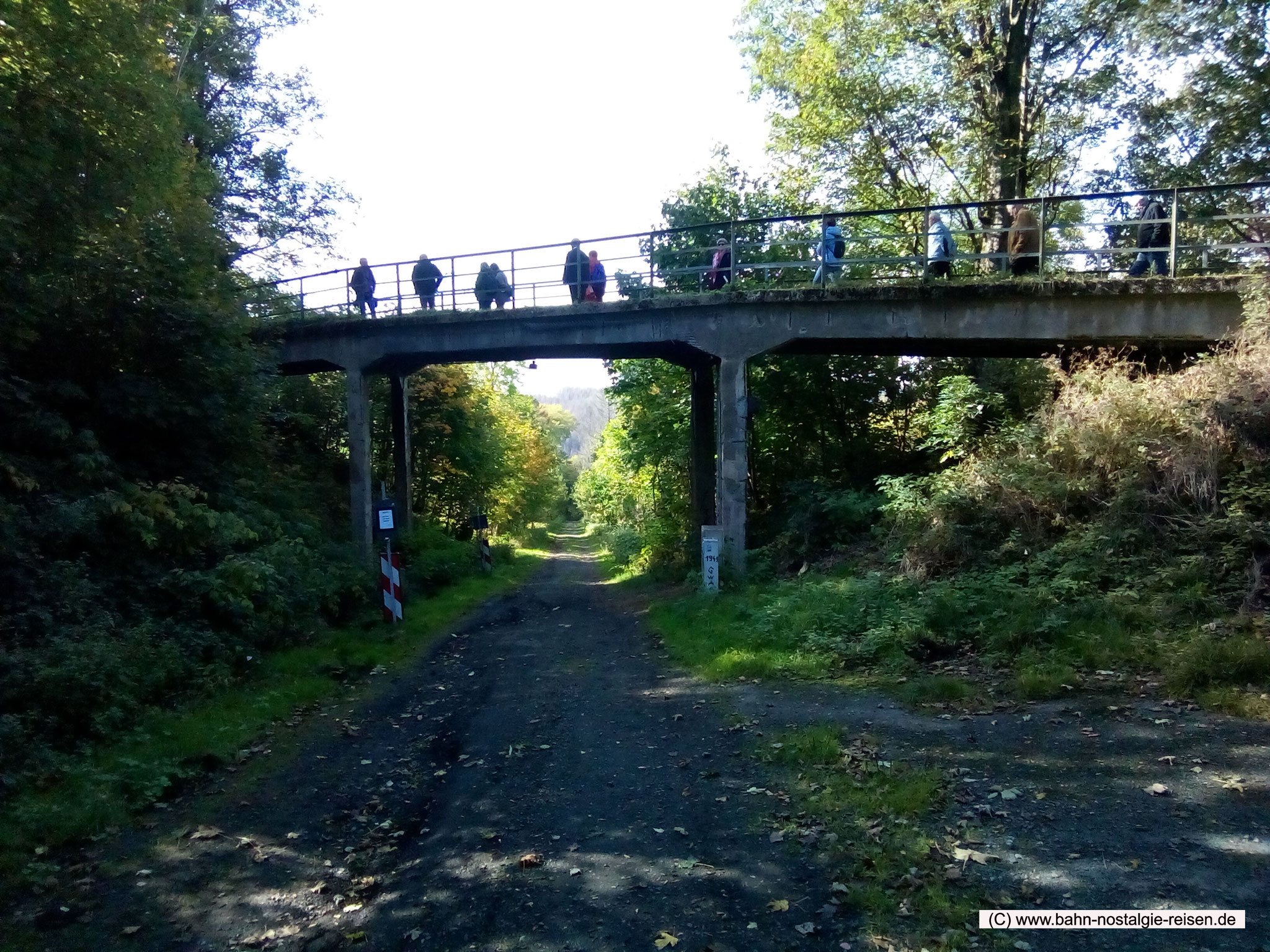 Wanderung zum ehemaligen Haltepunkt Schwalbenherd an der Zahnradbahn - H 572 m