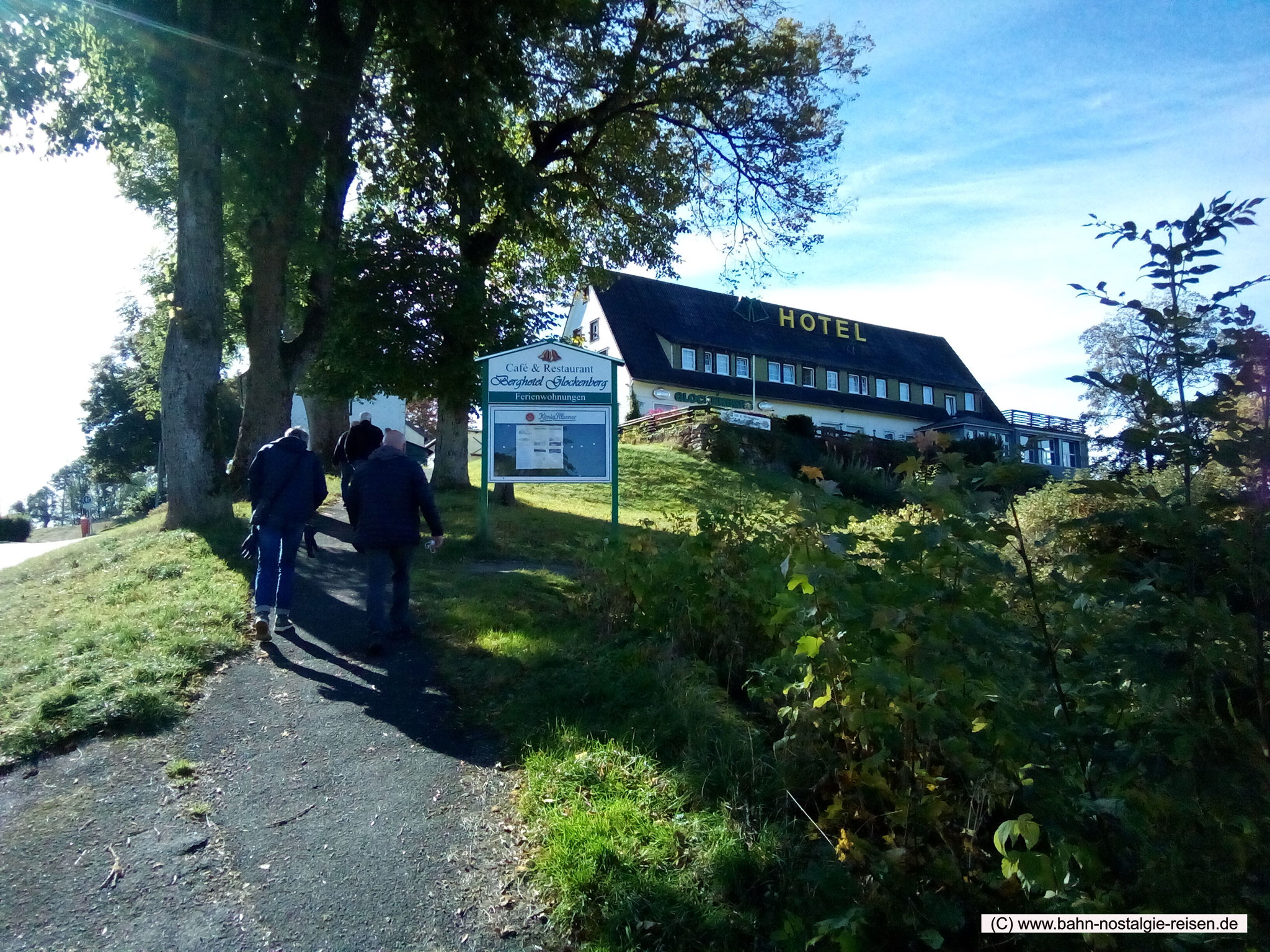 Das Berghotel Glockenberg an der ehemaligen Zahnradbahn St. Andreasberg