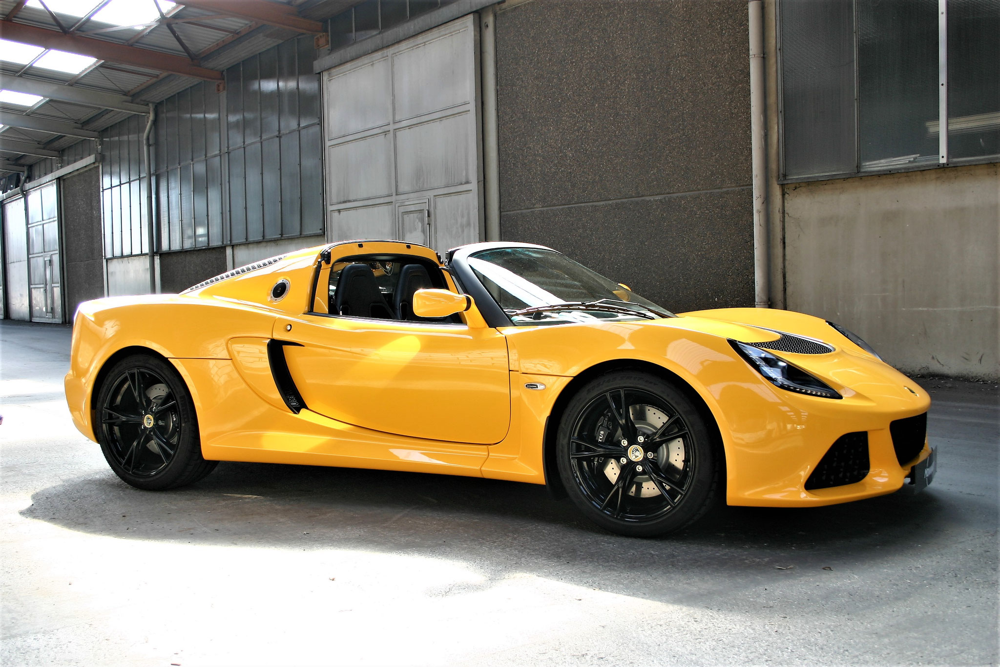 Lotus Exige S Roadster Seitenansicht Beifahrerseite