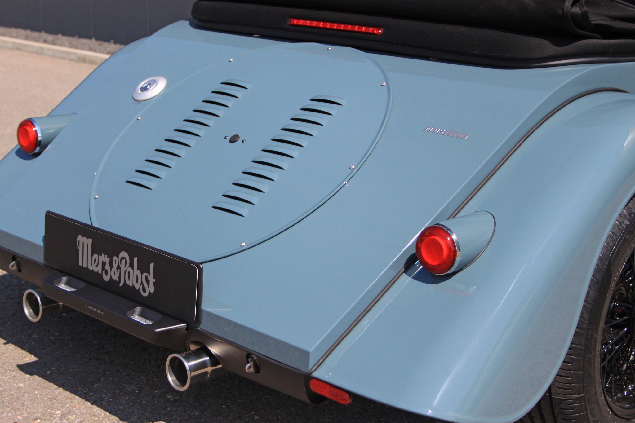 Morgan Plus Four Detail Heck