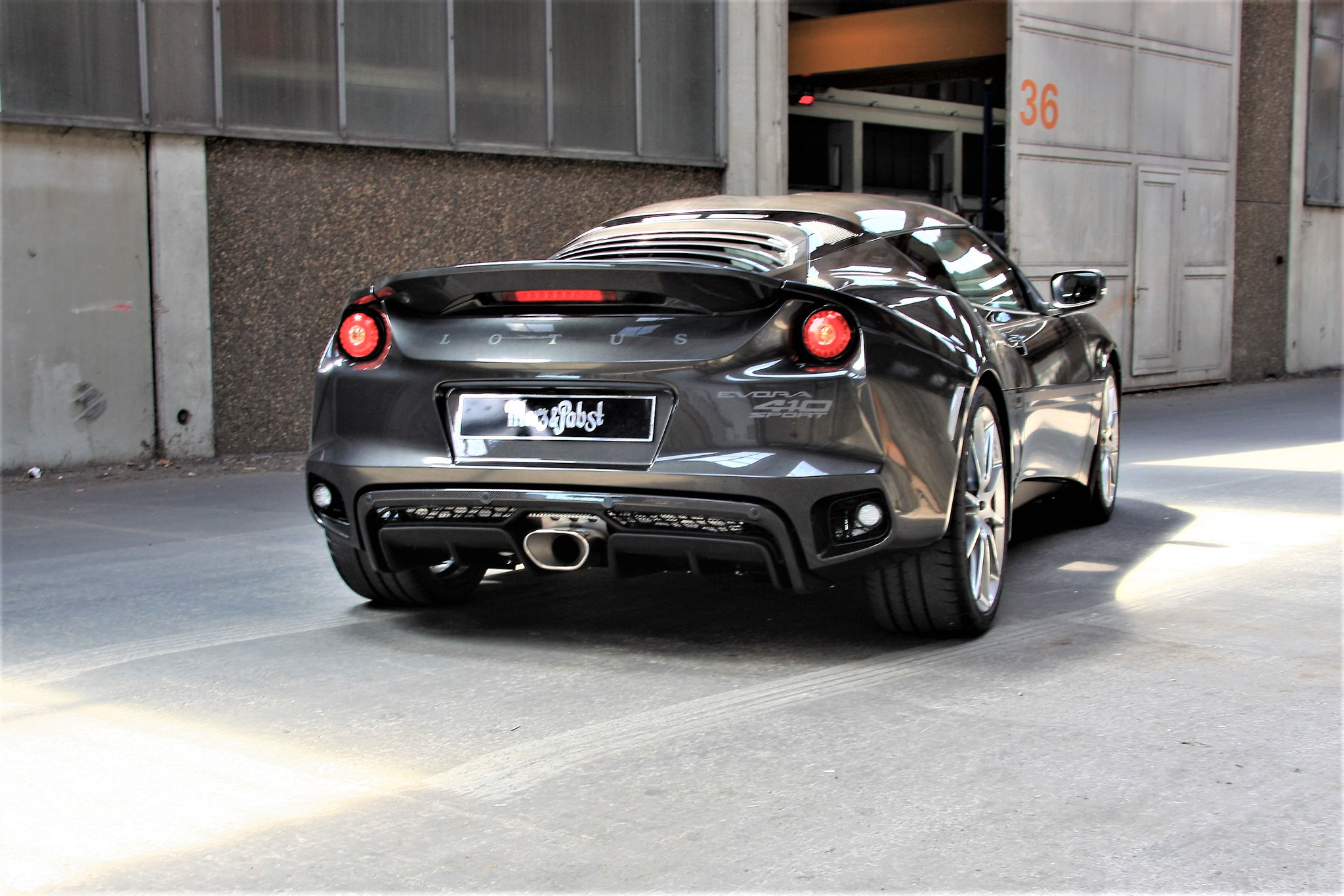 Lotus Evora Sport 410 Heck Seitlich