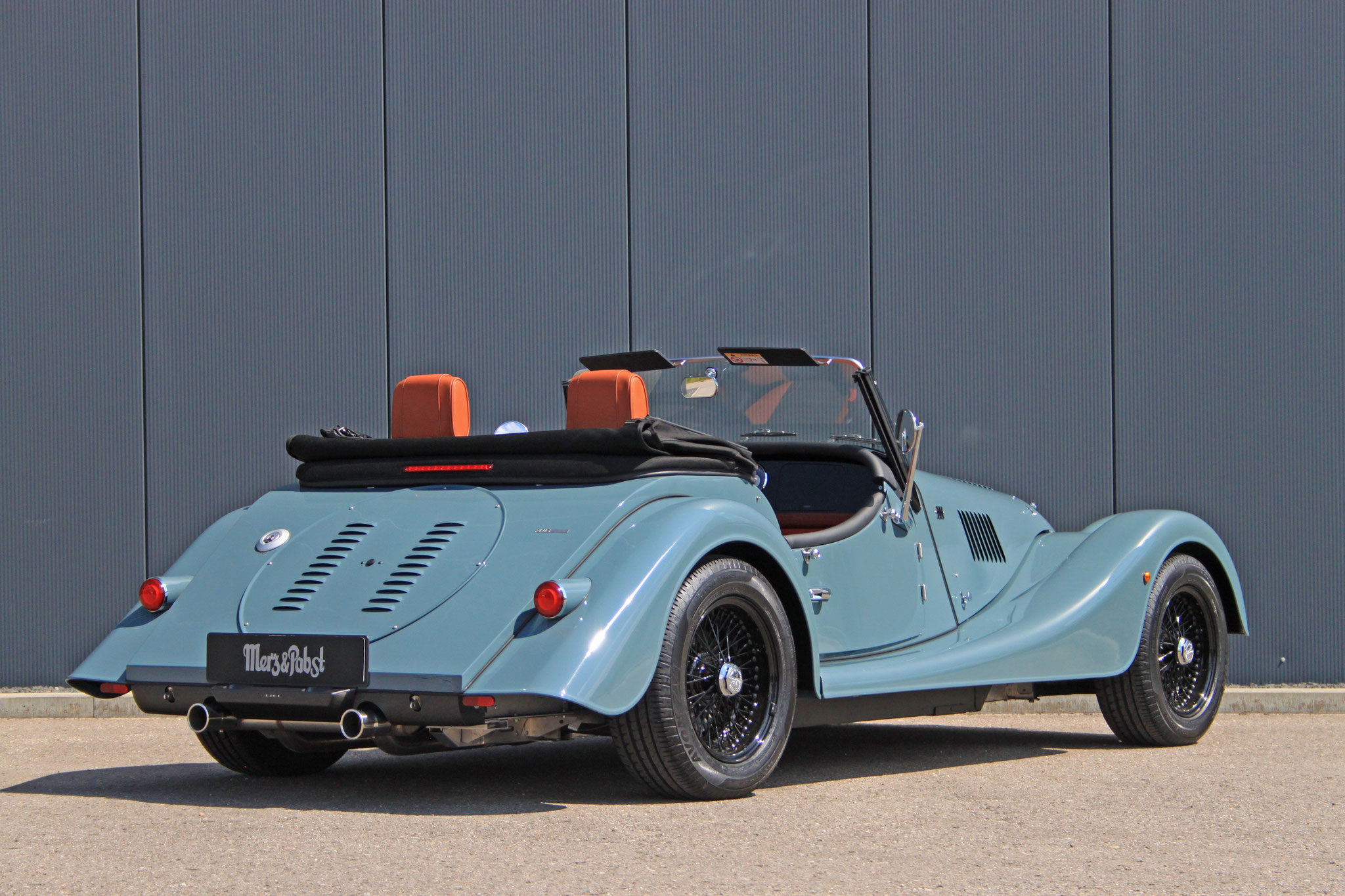Morgan Plus Four Heck Schräg Rechts
