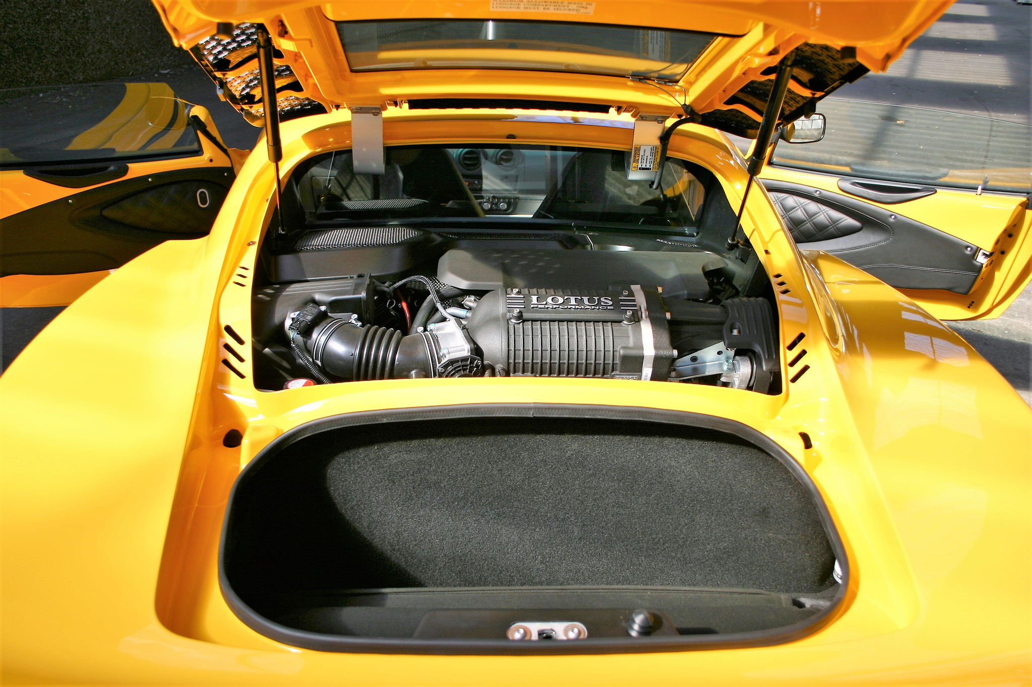 Lotus Exige S Roadster Motorraum