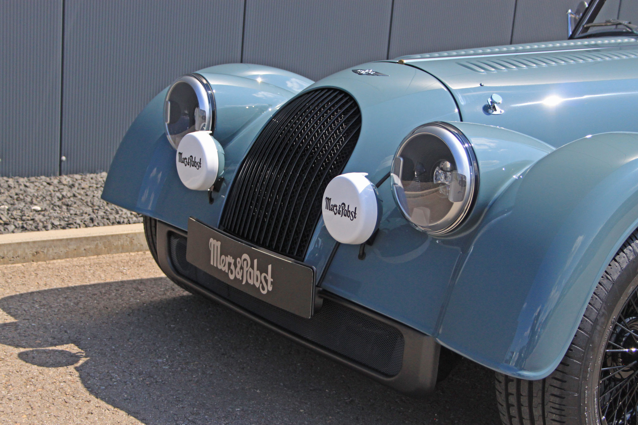 Morgan Plus Four Detail Front
