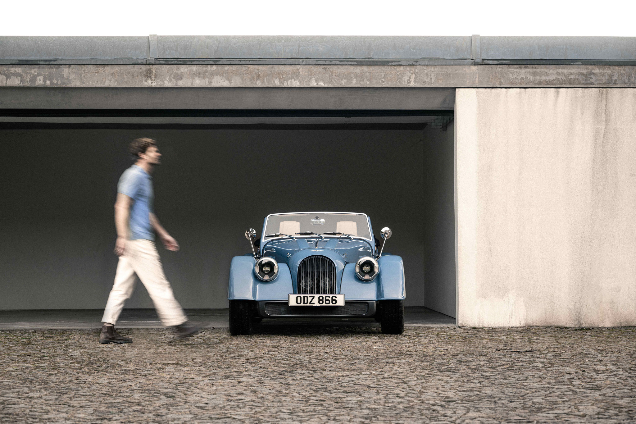 In der Garage