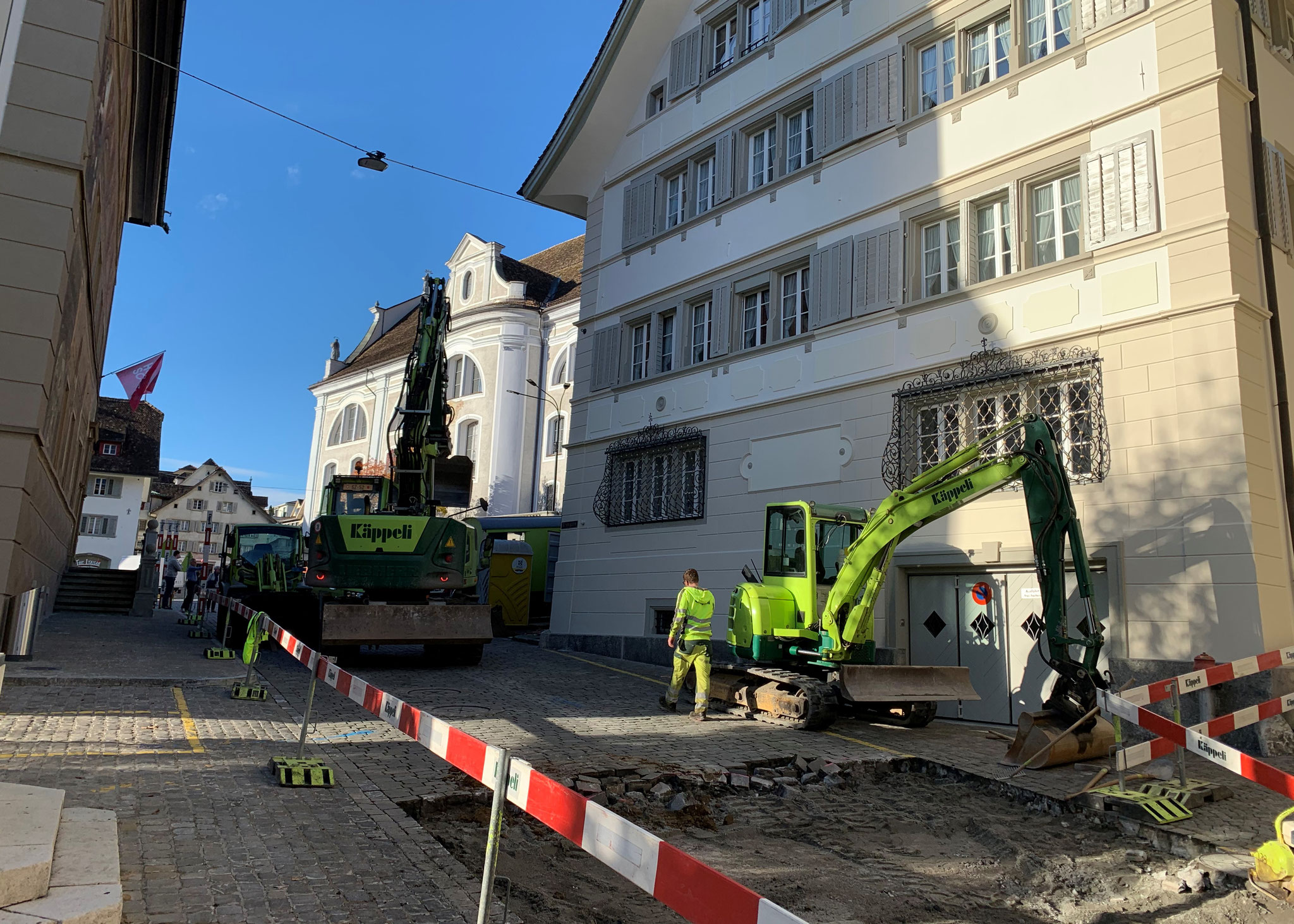 Hauptplatz - Strehlgasse Schwyz, 2. November 2020