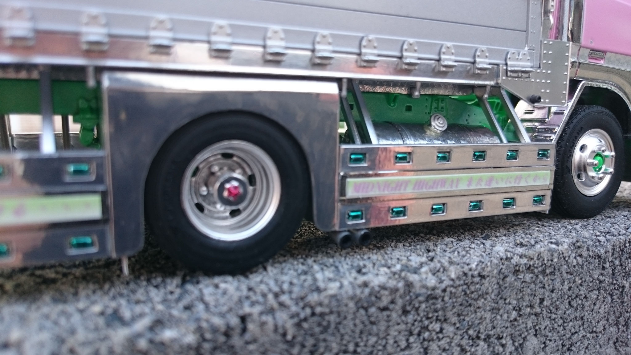 ト*ん様 フジミ レンジャー　デコトラ制作などに 1/32 フジミ 日野レンジャー2t - michimaru style(デコトラプラモデル