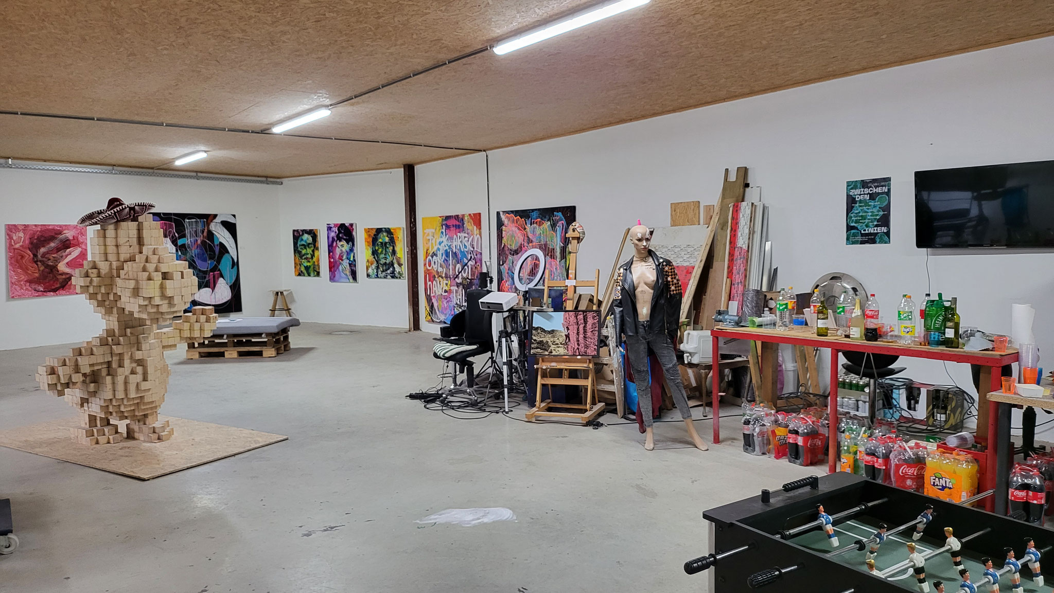 Ausstellung "Zwischen den Linien", Kunstwerke Kascho, Bliss