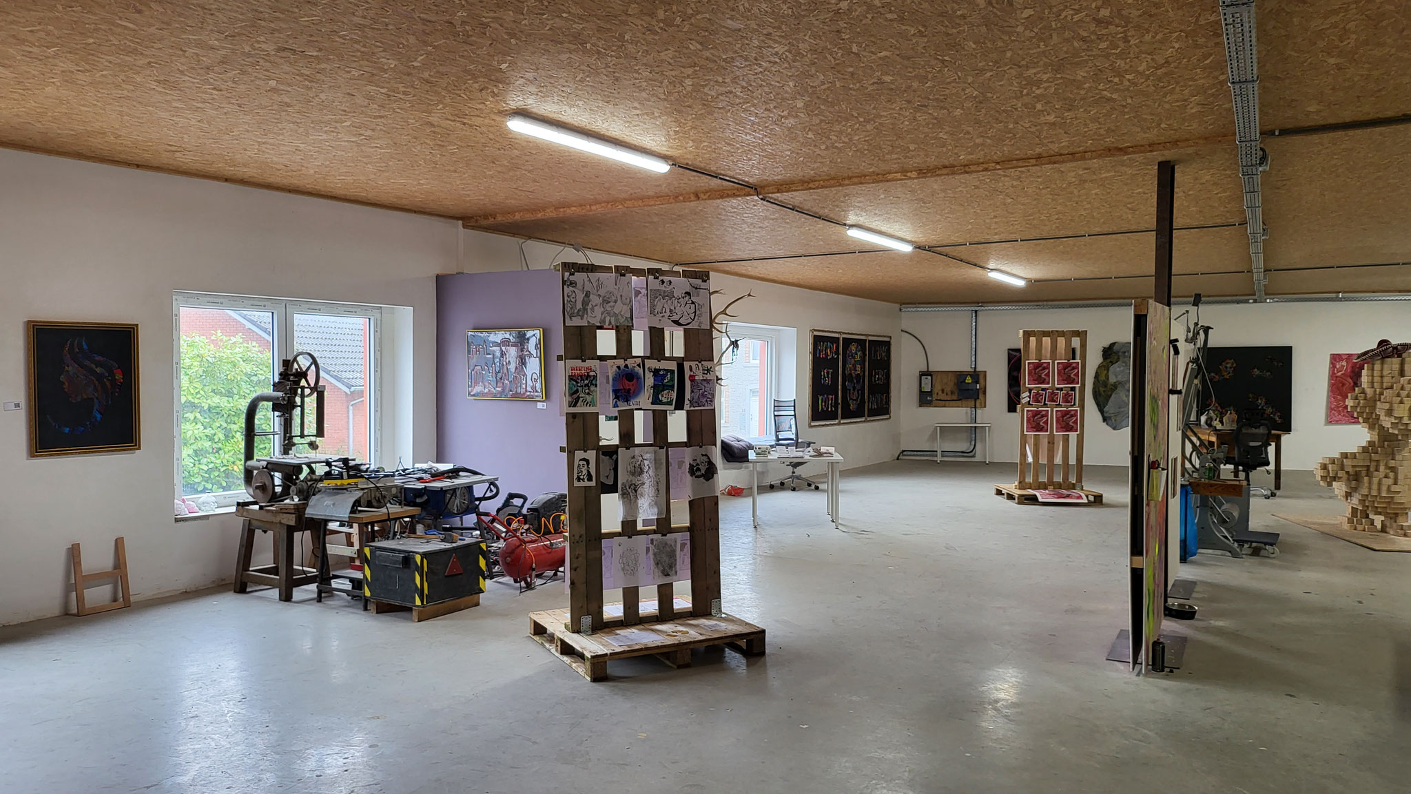 Ausstellung "Zwischen den Linien", Kunstwerke Ahmeti, Lingens