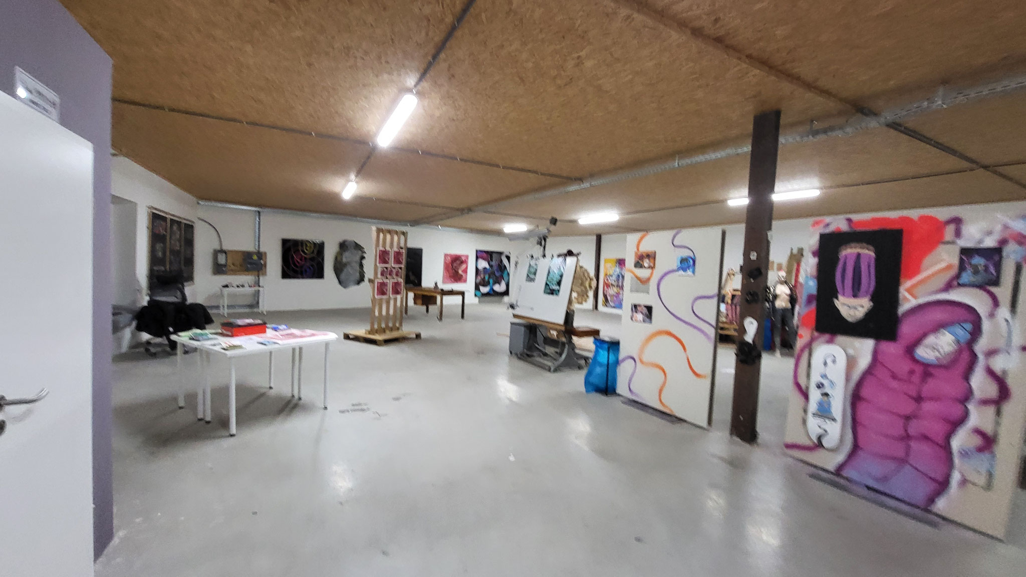 Ausstellung "Zwischen den Linien", Kunstwerke Lingens, Rothstein