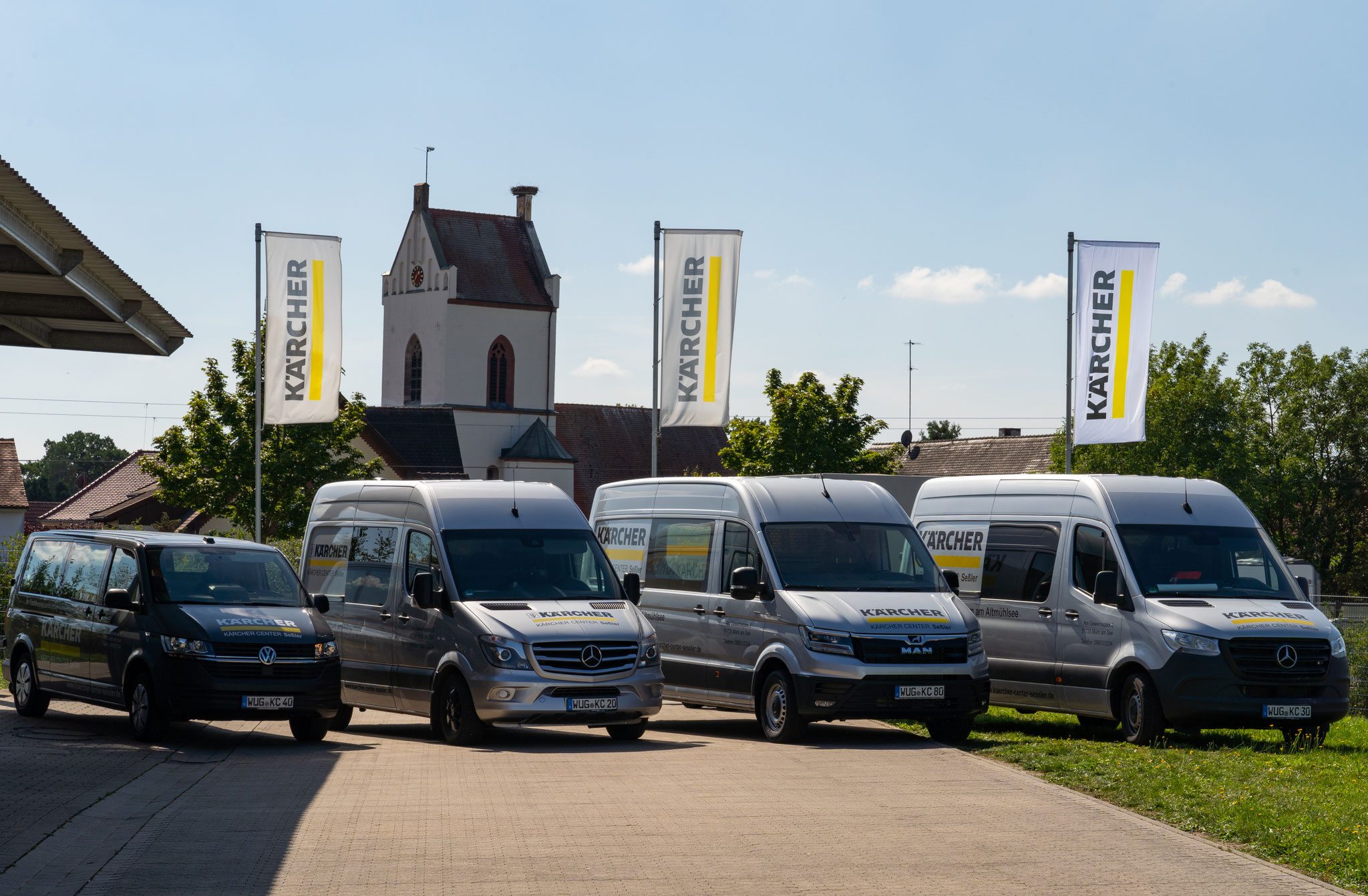 Fuhrpark ds Auswahl Kärcher Sortiment n Kärcher-Center Seßler GmbH Reinigungstechnik