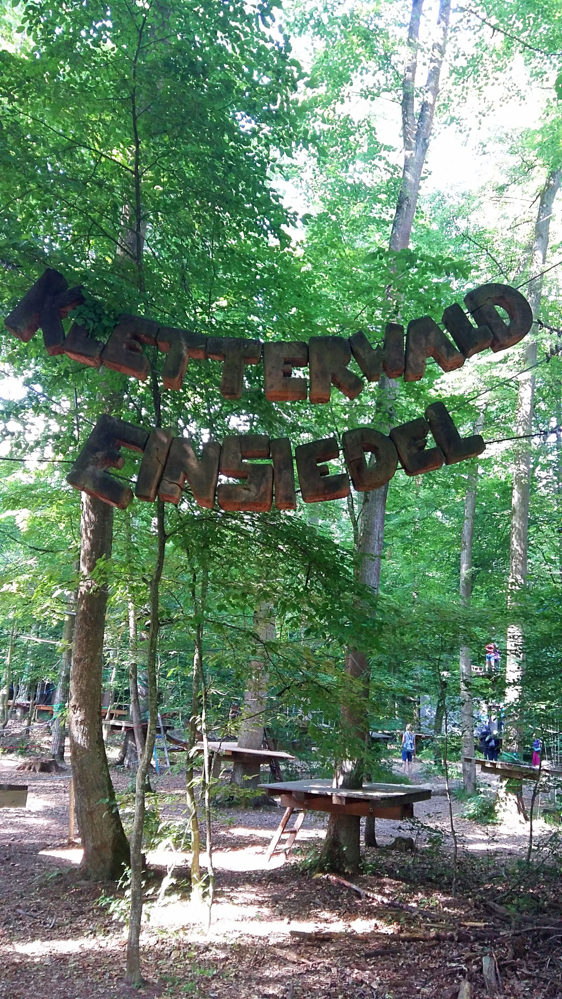 Kletterwald Einsiedel im Gramschatzer Wald