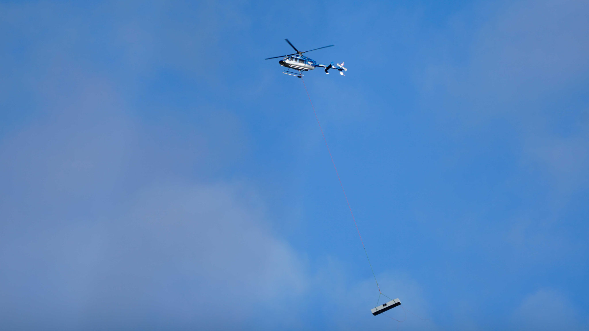 4.11.2019::Helitransport zur Baustelle