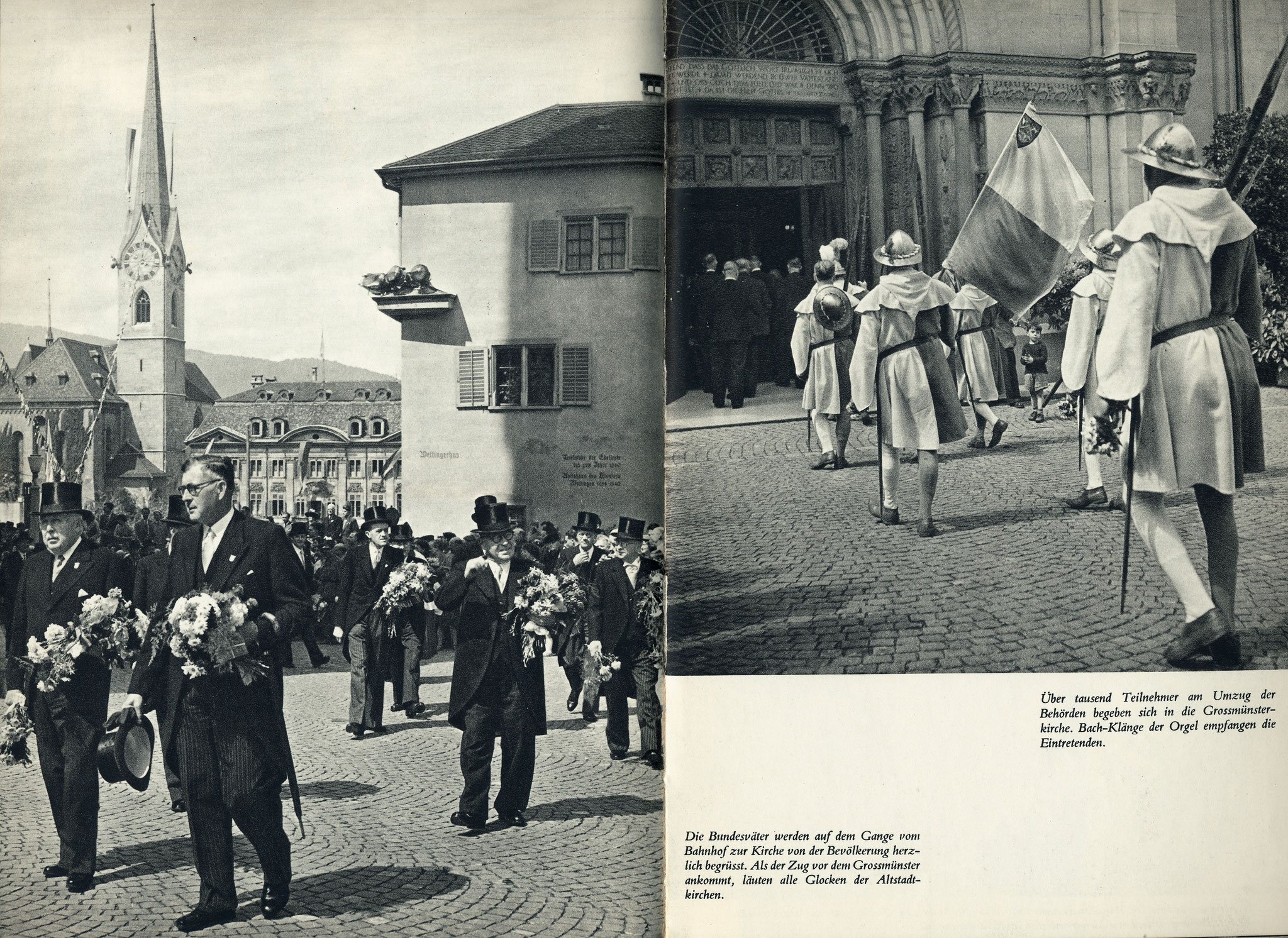 Offizielles Erinnerungsbuch «Fest des Volkes» 600-Jahrfeier Zürich 1951::Artemis Verlag Zürich