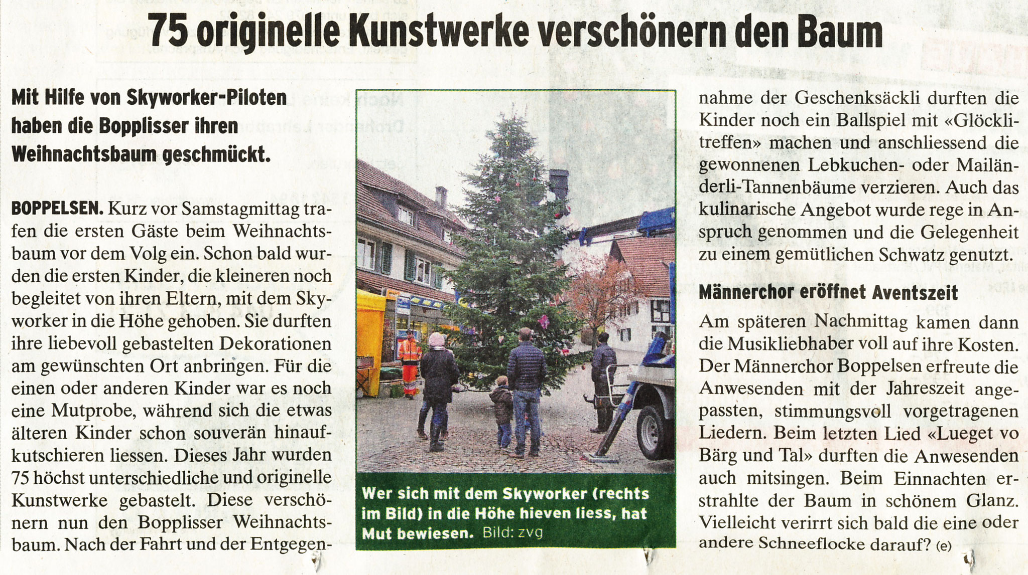 2.12.2016::Bericht im Furttaler