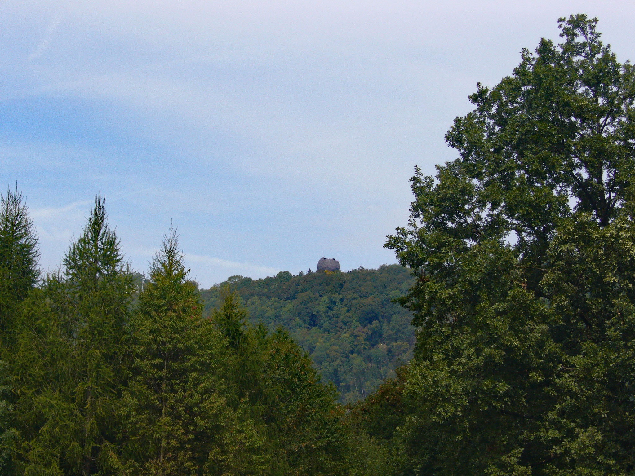 2006::Radar- und Radomersatz::Angeknabbertes Radom
