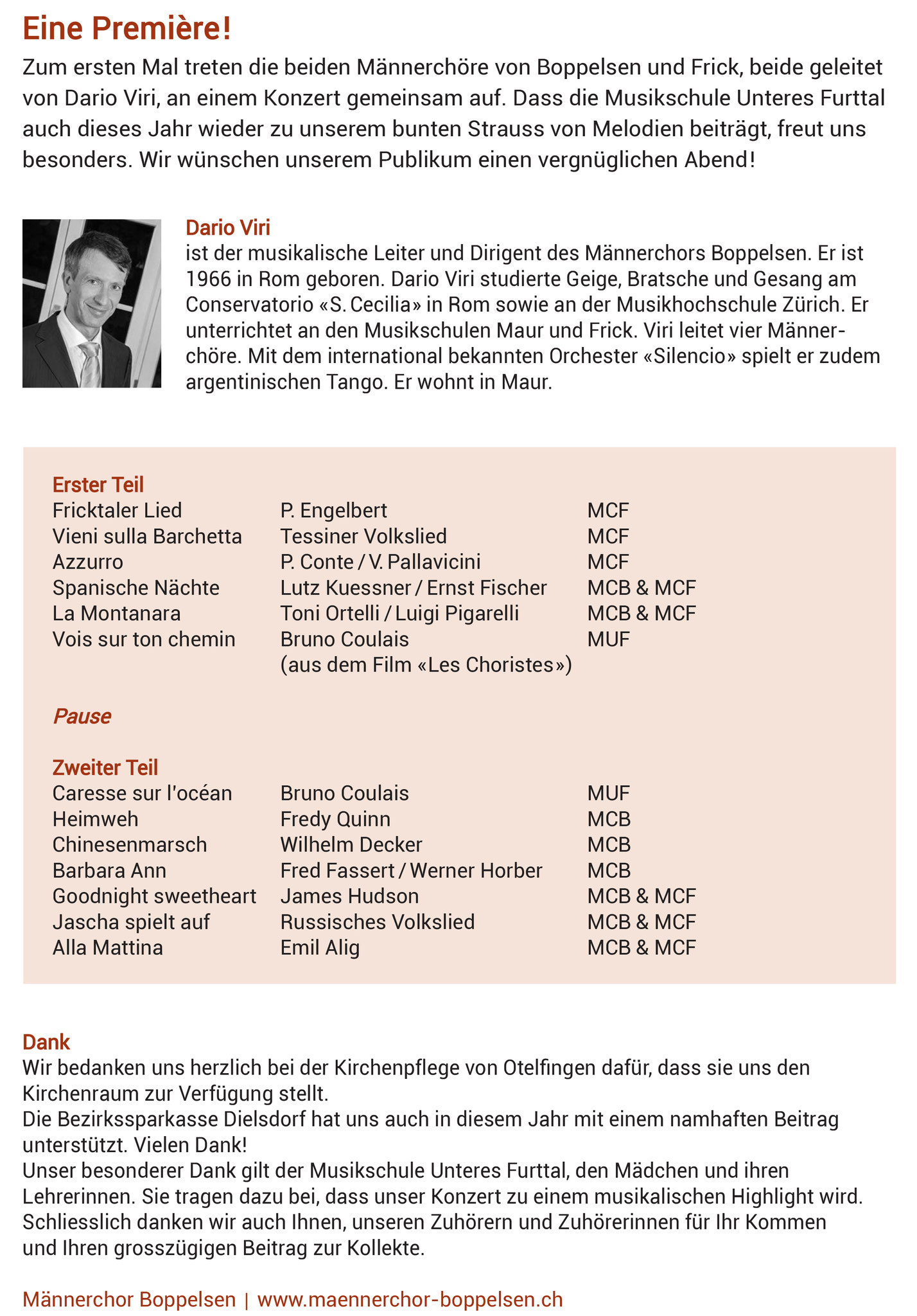 Flyer: Othmar Eigenmann, Otelfingen