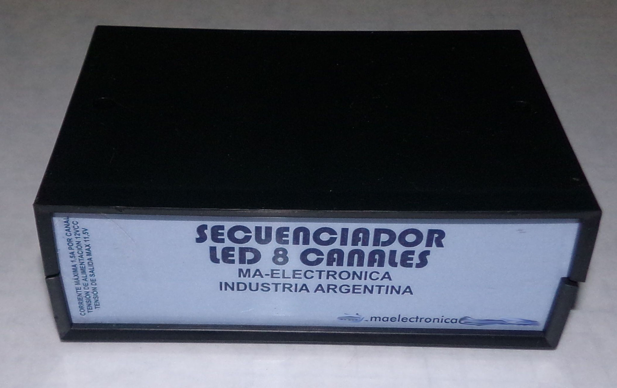 secuenciador 8 ch dc led orange