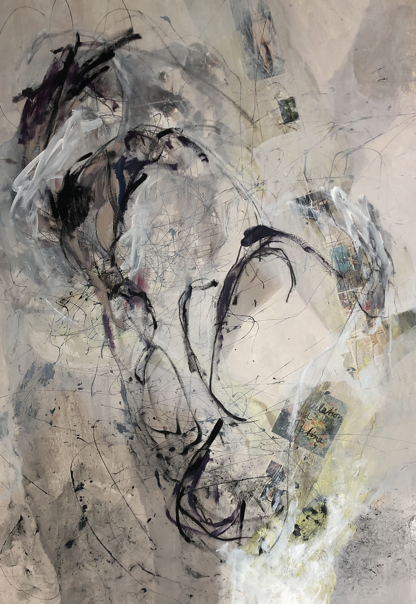 MT auf Leinen/mixed media on canvas/200x140cm