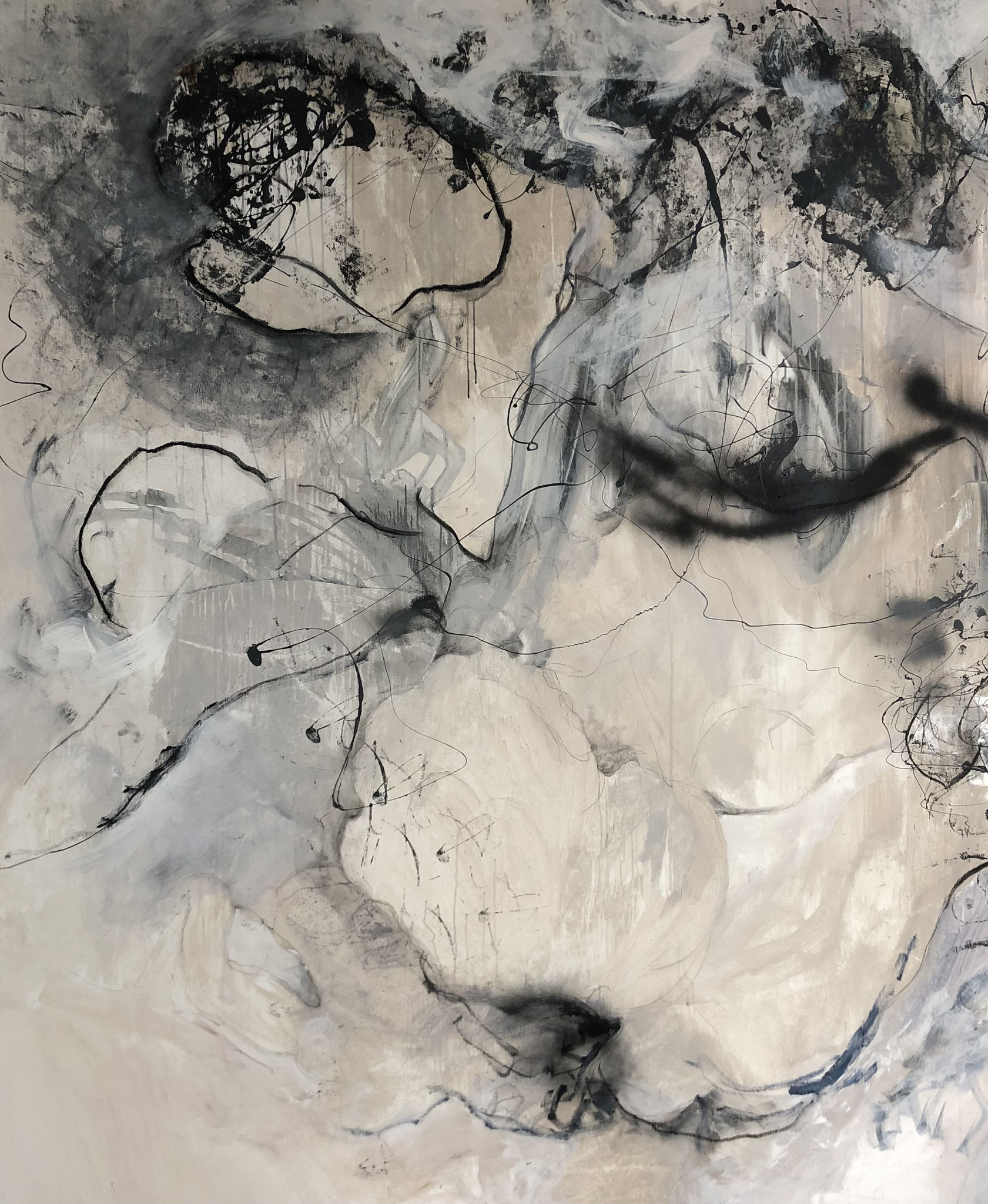 MT auf Leinen/mixed media on canvas/200x165cm