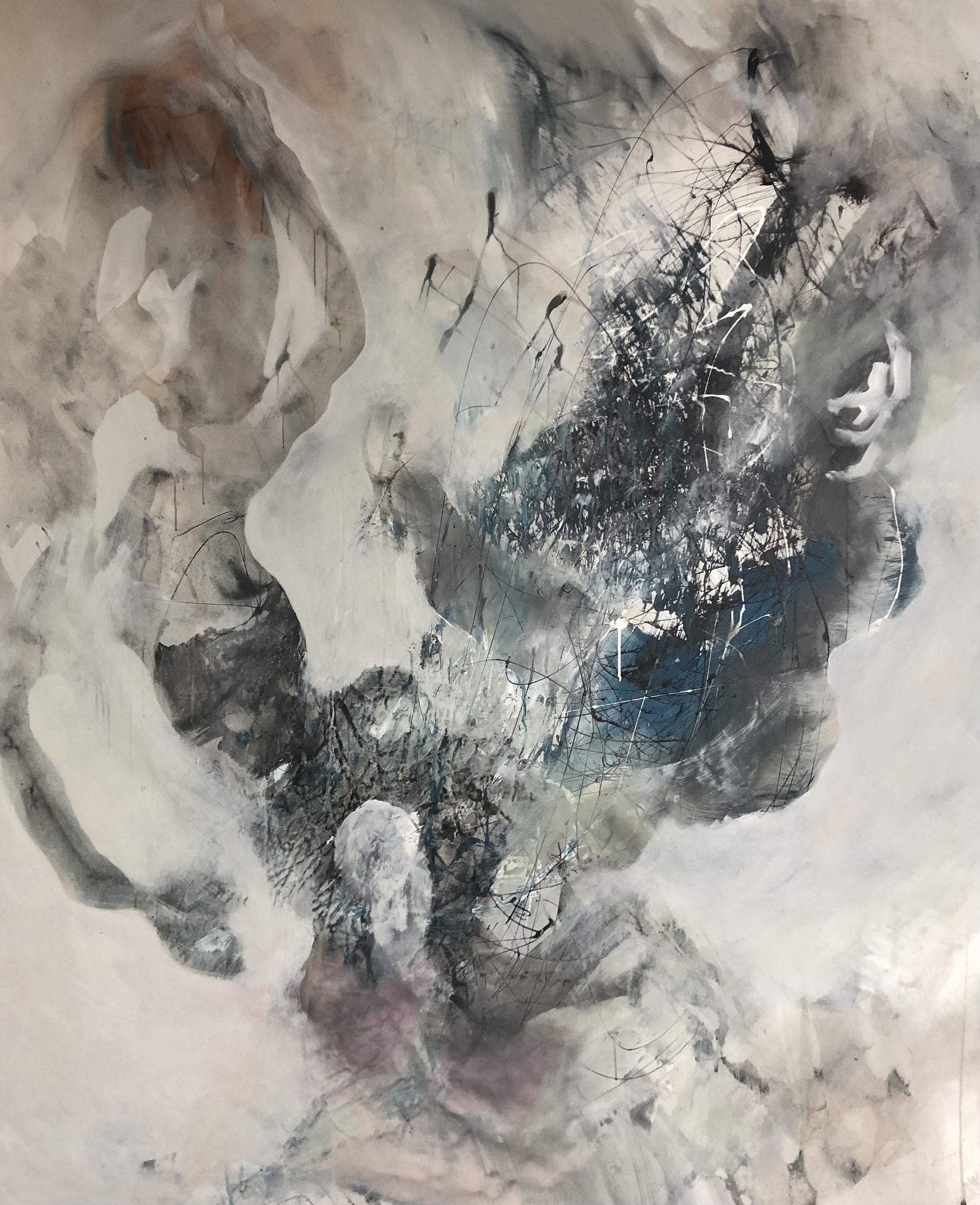 MT auf Leinen/mixed media on canvas/200x165cm