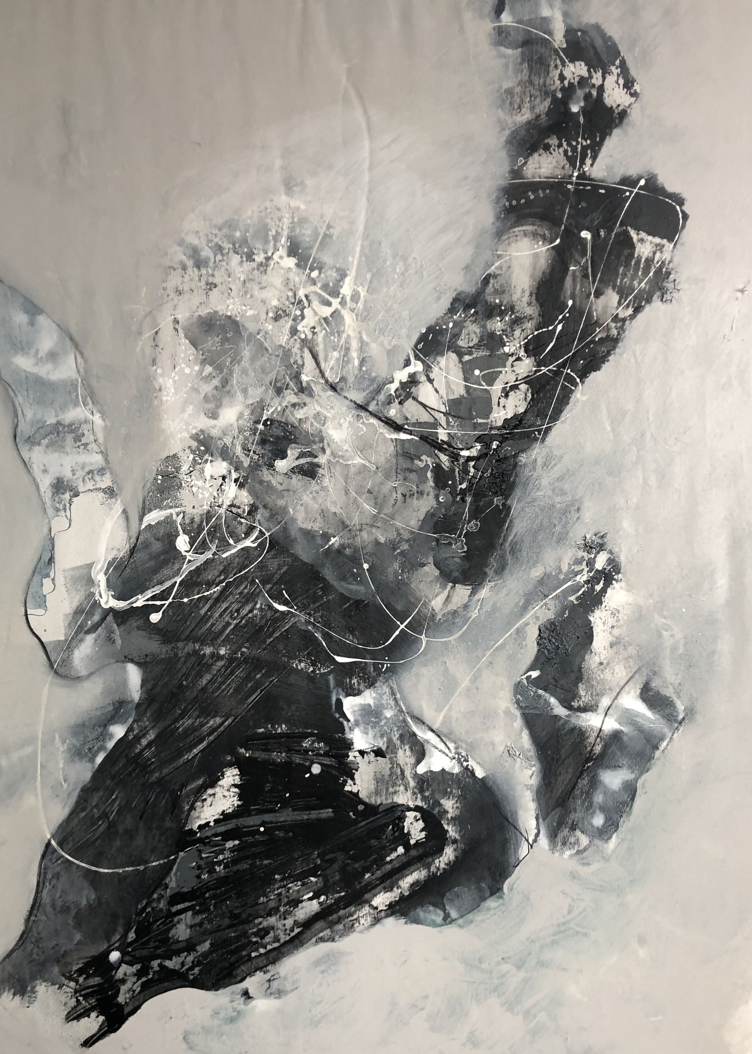 MT auf Leinen/mixed media on canvas/150x110cm