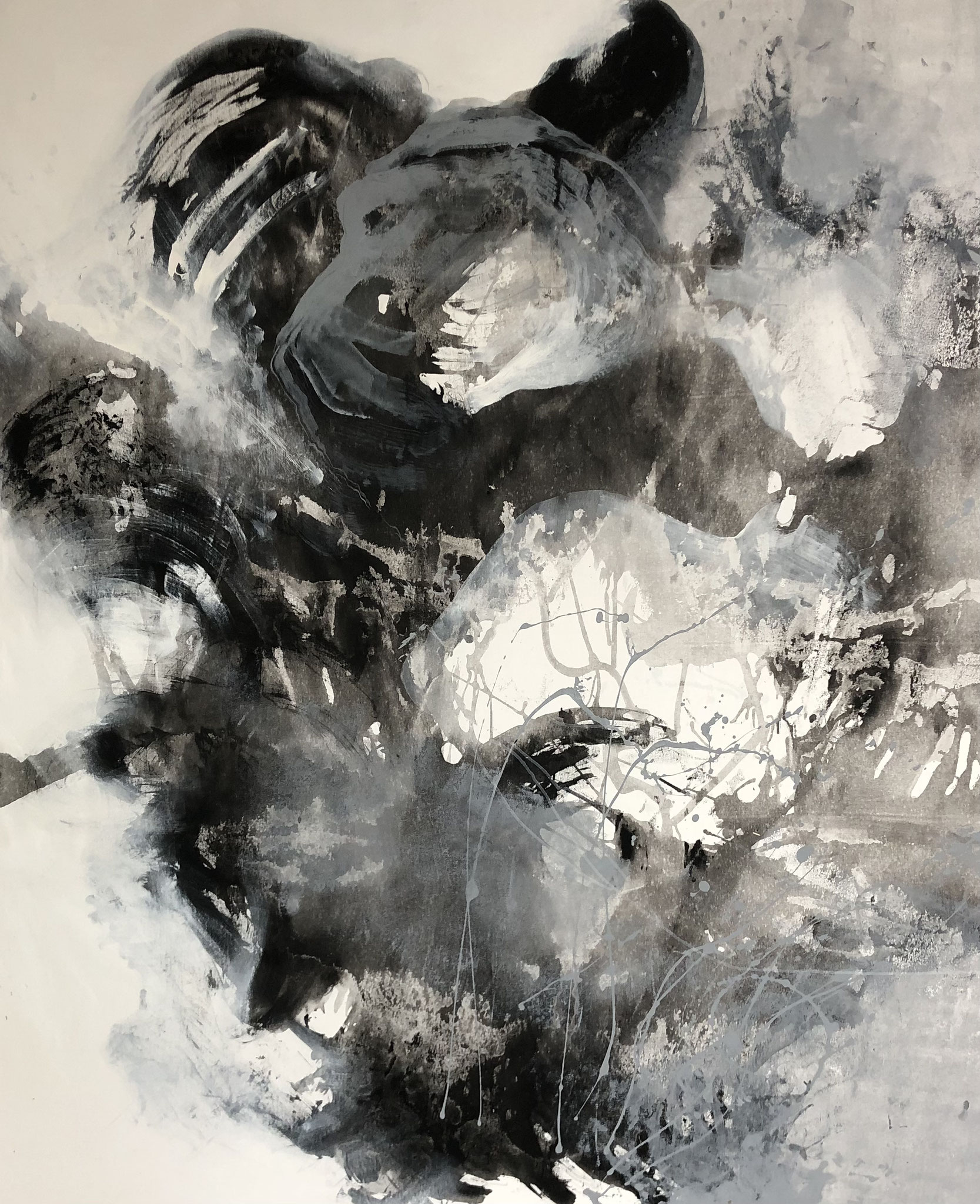 MT auf Leinen/mixed media on canvas/200x165cm