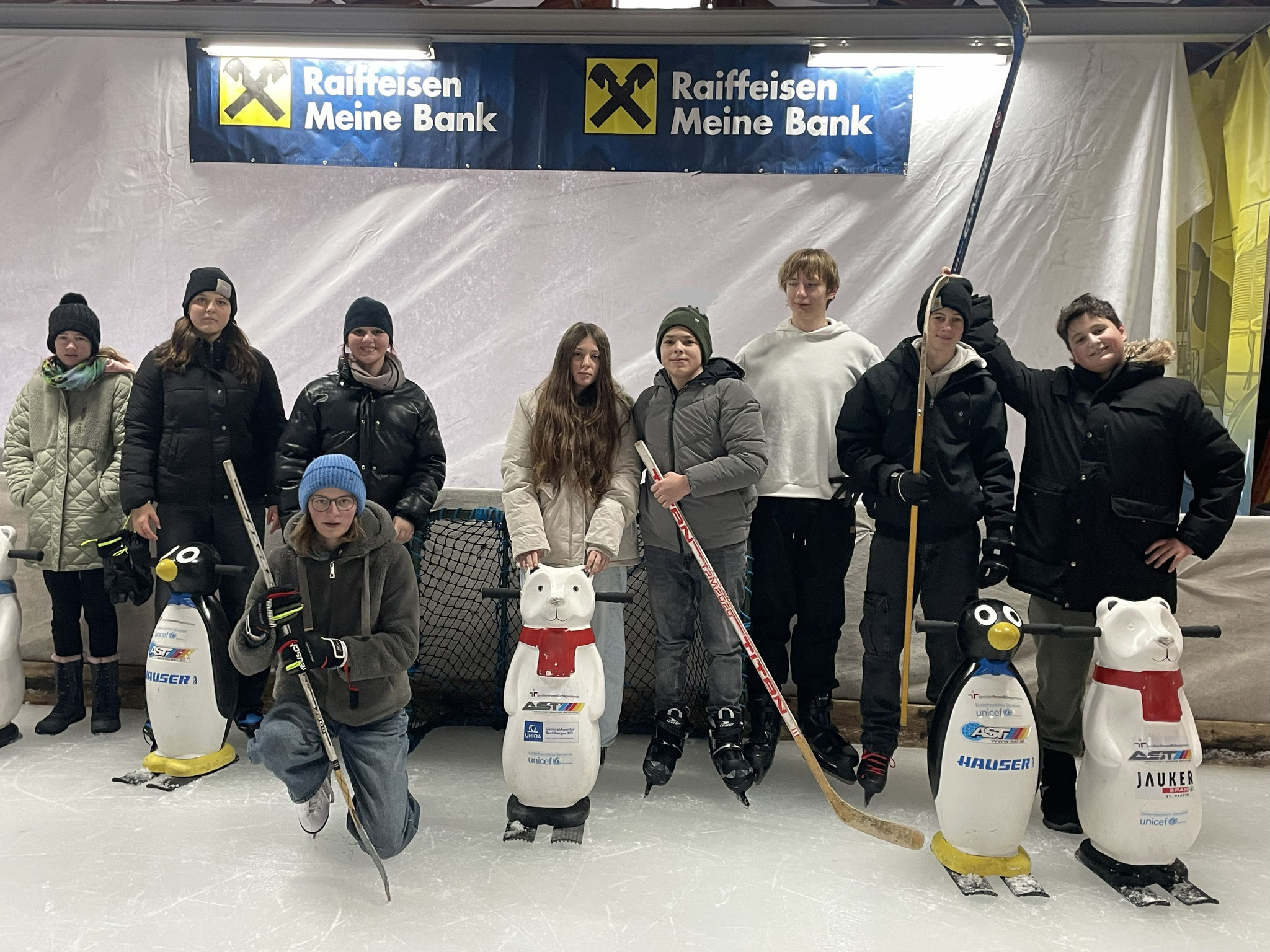 3. und 4 Klassen: Die Eislaufsaison ist eröffnet!