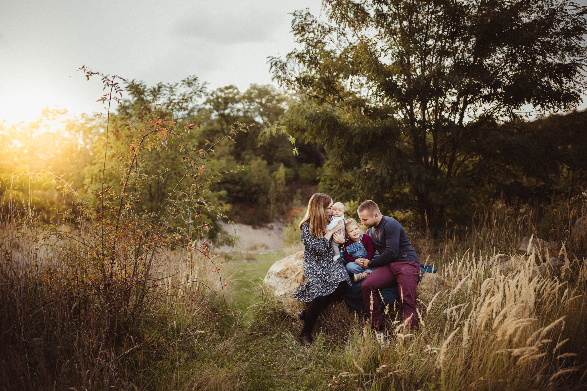 Familienshooting in der Natur