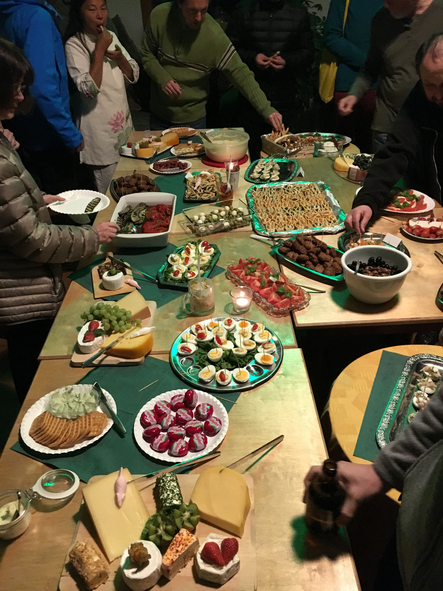 Buffet at Gala evening